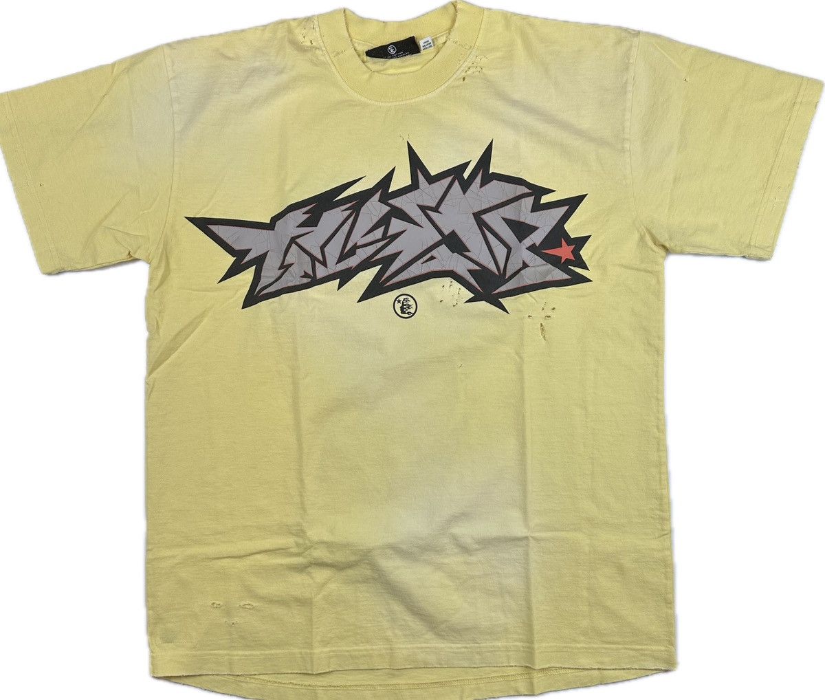 Hellstar Cracked Print T-shirt