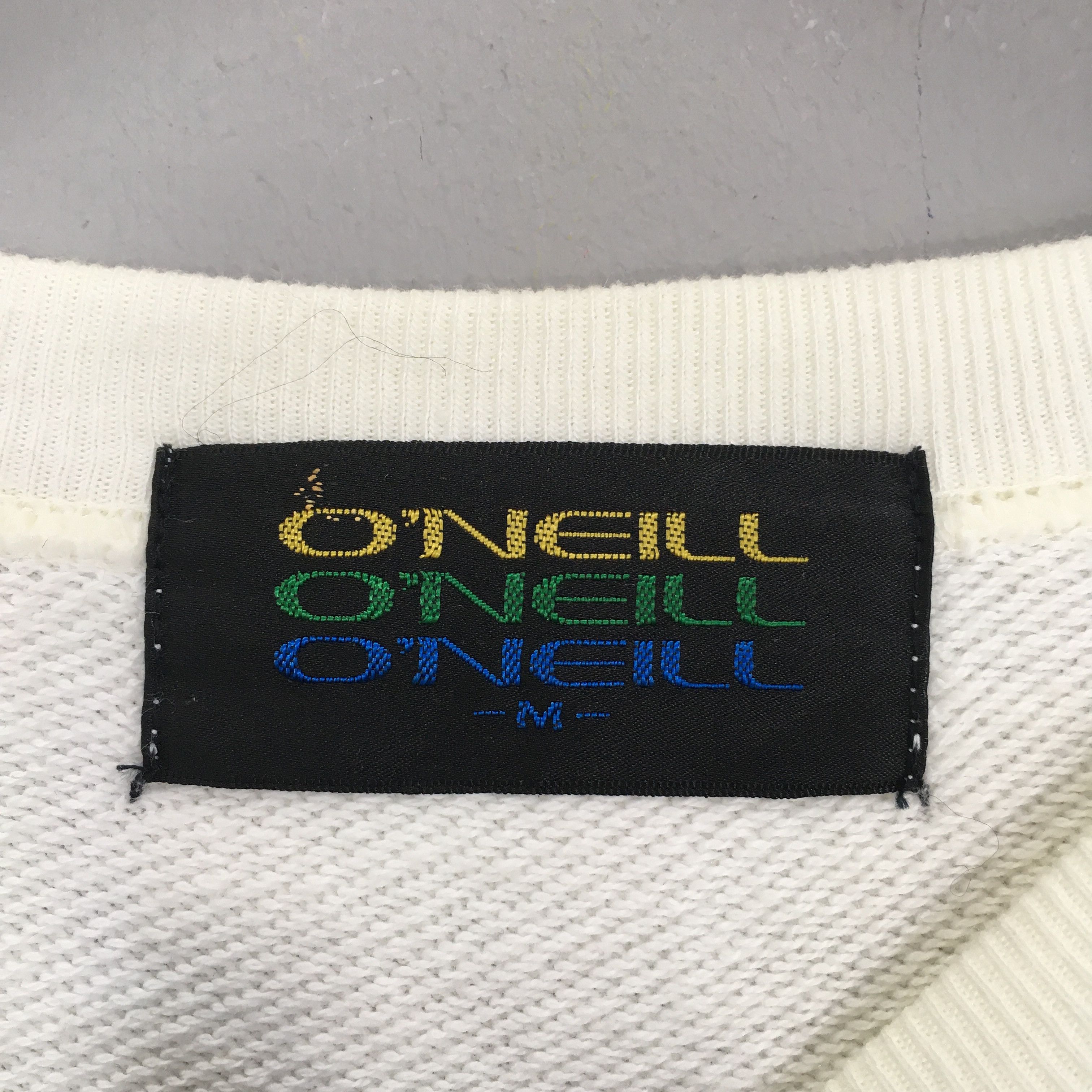 O'Neill × Vintage Vintage 90s O'neill Surf Sweatshirt Medium Size US M / EU 48-50 / 2 - 5 Thumbnail