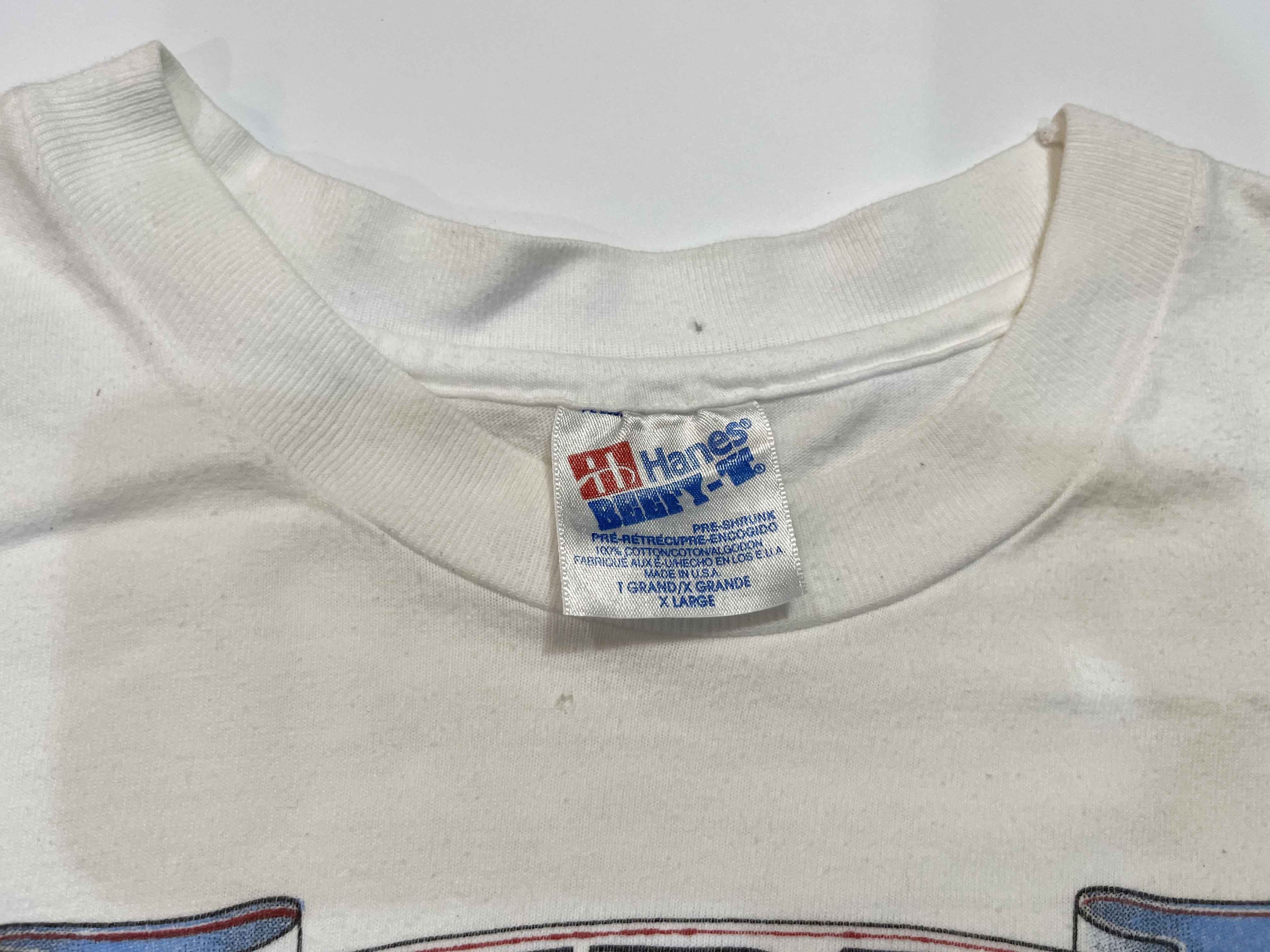 NBA × Vintage Vintage Hanes NBA Houston Rockets Basketball 1994 T-Shirt Size US XL / EU 56 / 4 - 3 Thumbnail