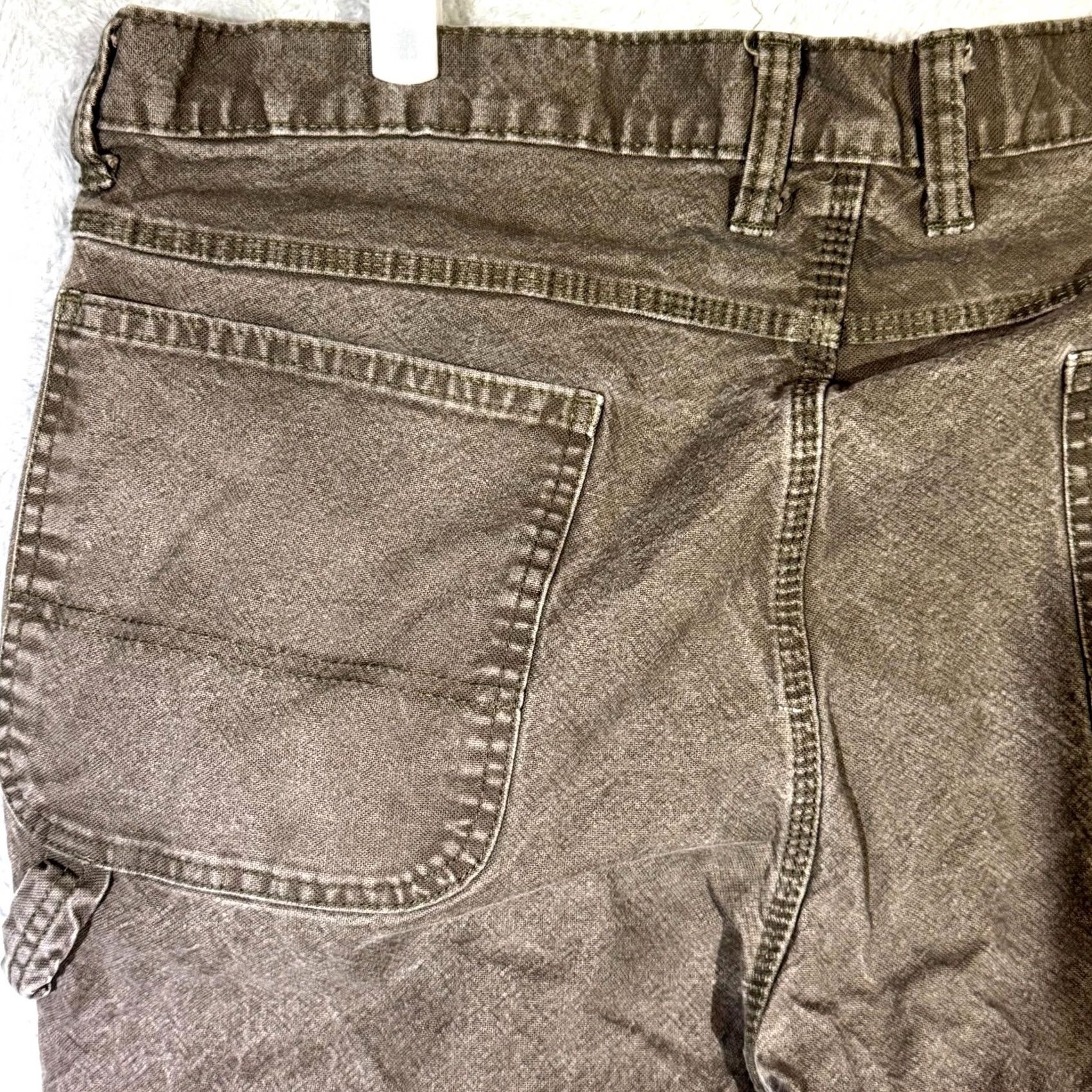 Dickies Dickies Carpenter Jeans 40 x 30 Gray Denim High-Rise Straight Leg Jeans Mens Size US 40 / EU 56 - 6 Thumbnail