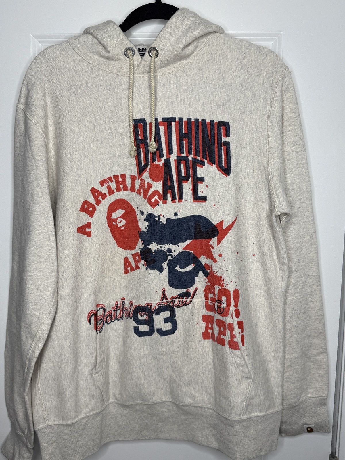Bape Bape Pullover Hoodie Size US XL / EU 56 / 4 - 1 Thumbnail