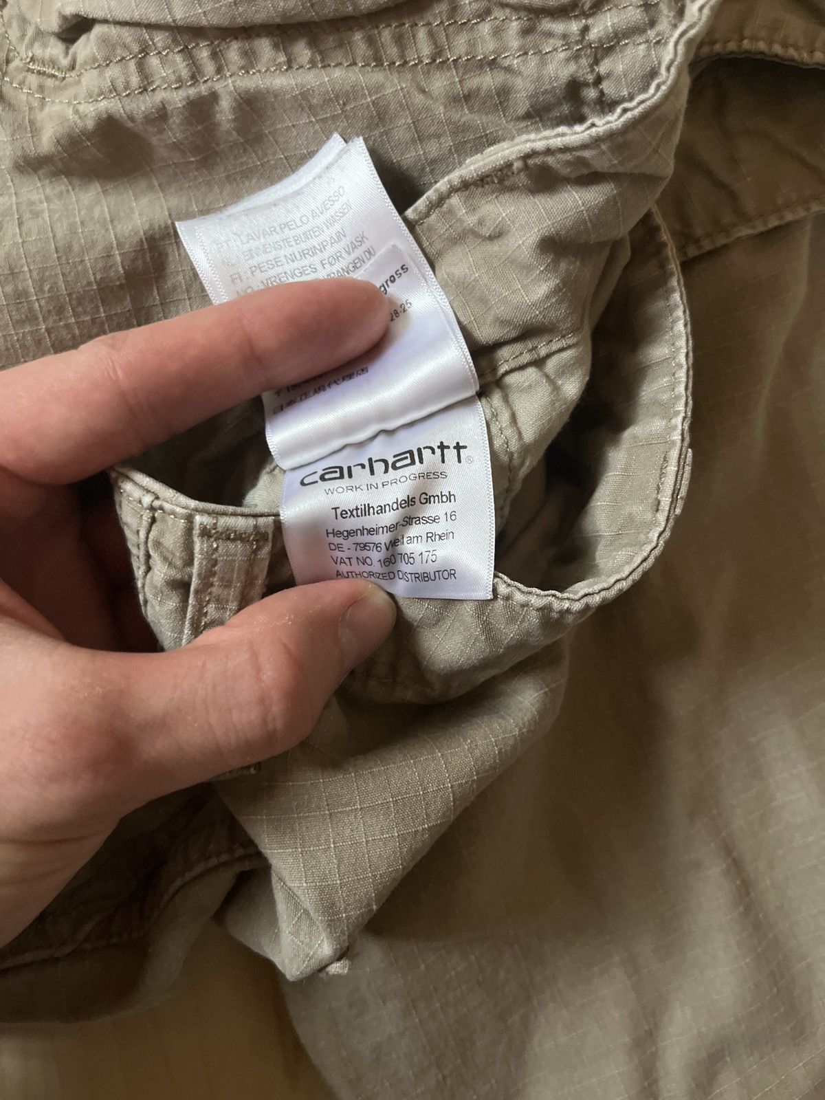 Carhartt × Carhartt Wip Carhartt WIP khaki cargo Size US 30 / EU 46 - 4 Thumbnail