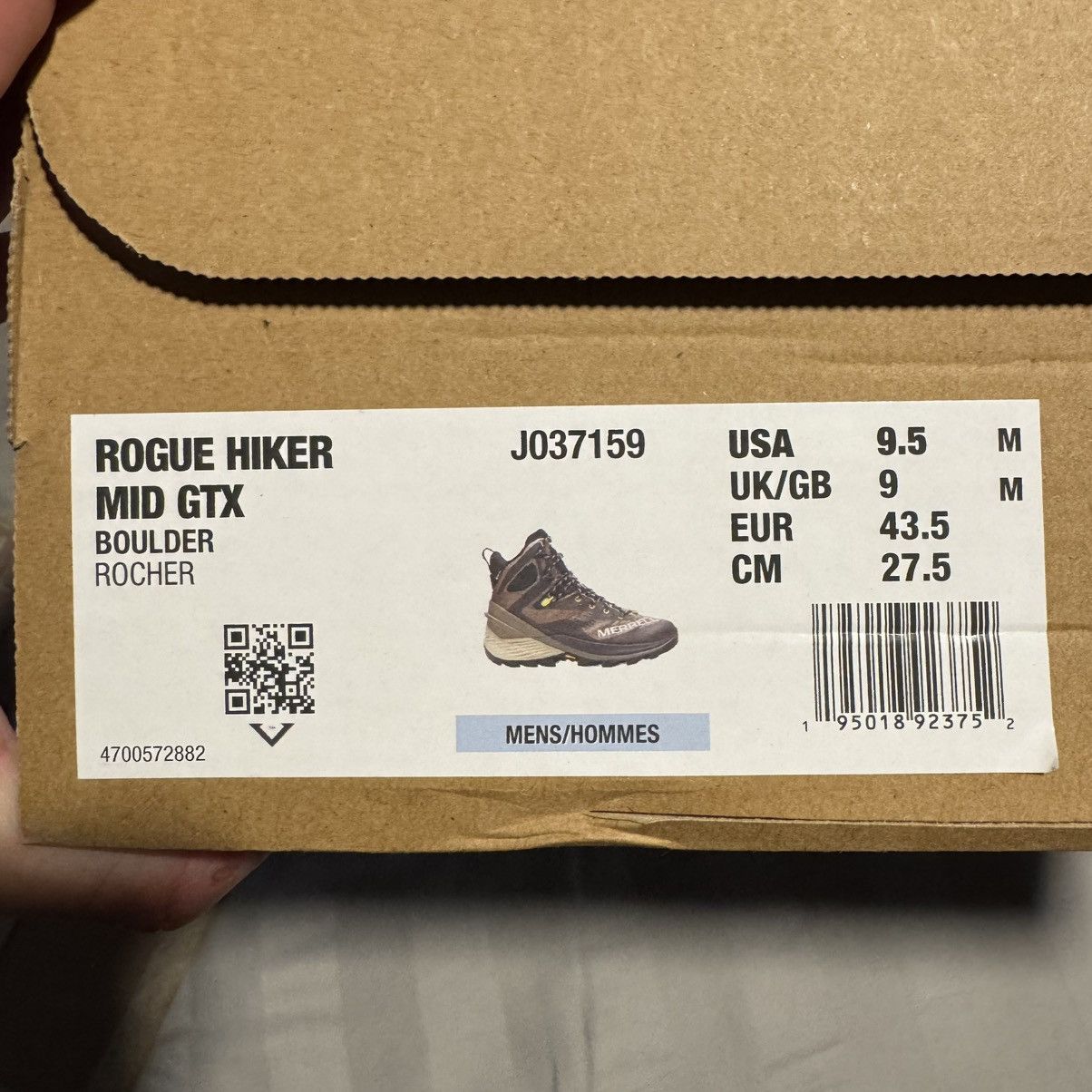 Merrell MERRELL 9.5 outdoor boots Size US 9.5 / EU 42-43 - 5 Thumbnail