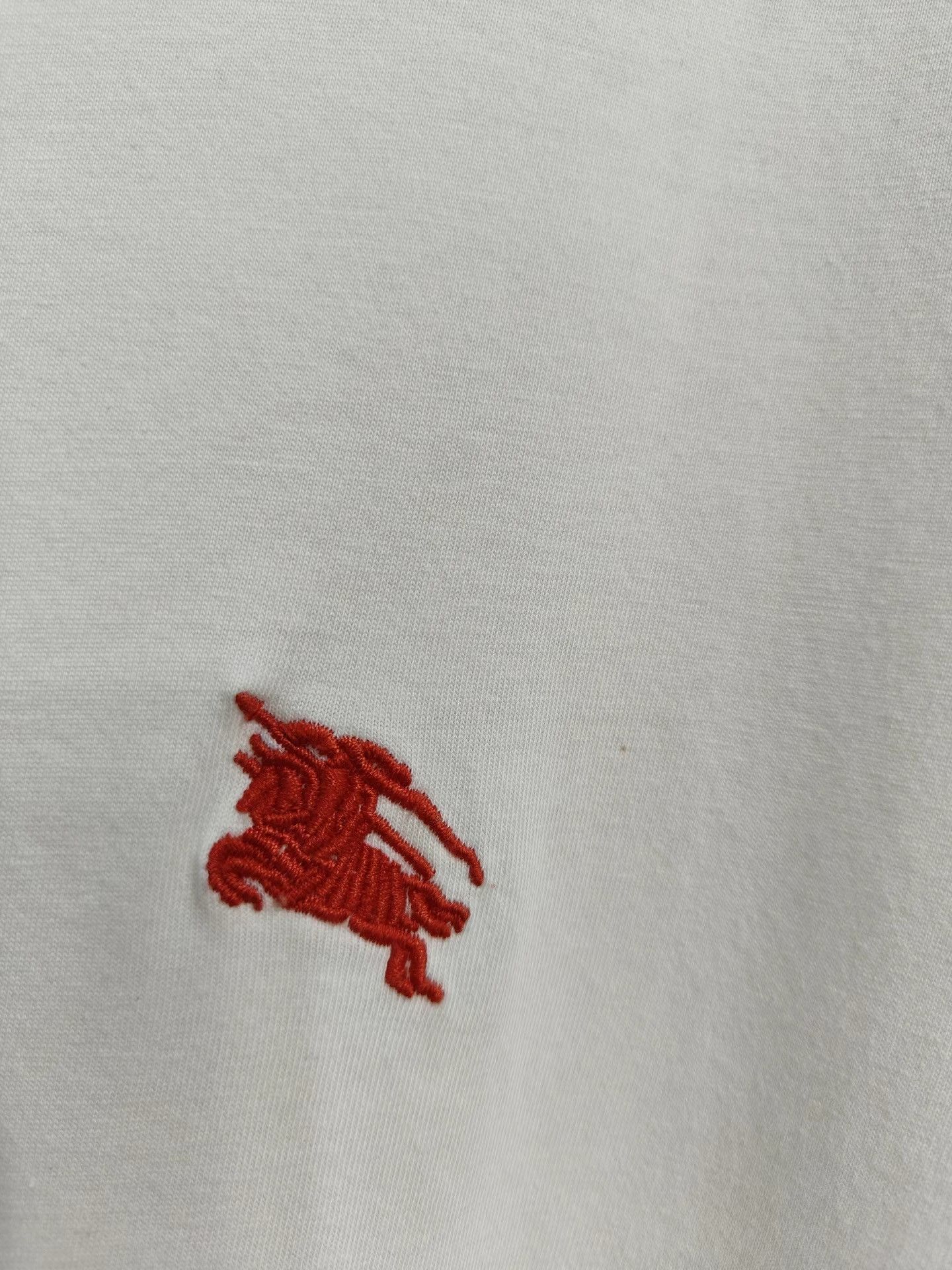 Burberry Burberry Men's White Short Sleeve T-shirt K29 Size US M / EU 48-50 / 2 - 3 Thumbnail