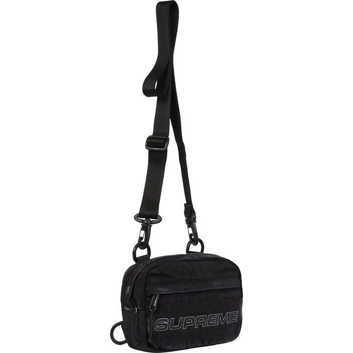 Supreme Supreme Denim Mini Shoulder Bag Black Size ONE SIZE - 4 Thumbnail