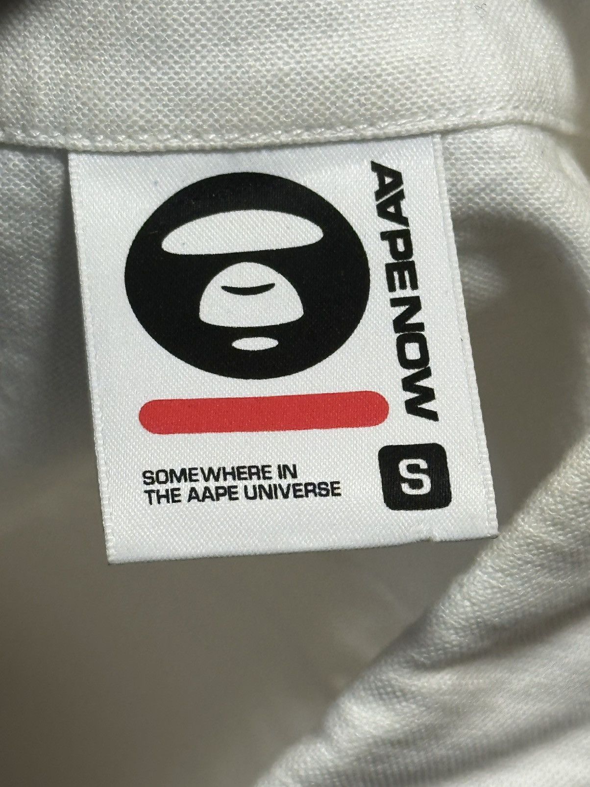 Aape AAPE BY *A BATHING APE® long-sleeved Oxford shirt. Size US S / EU 44-46 / 1 - 16 Thumbnail