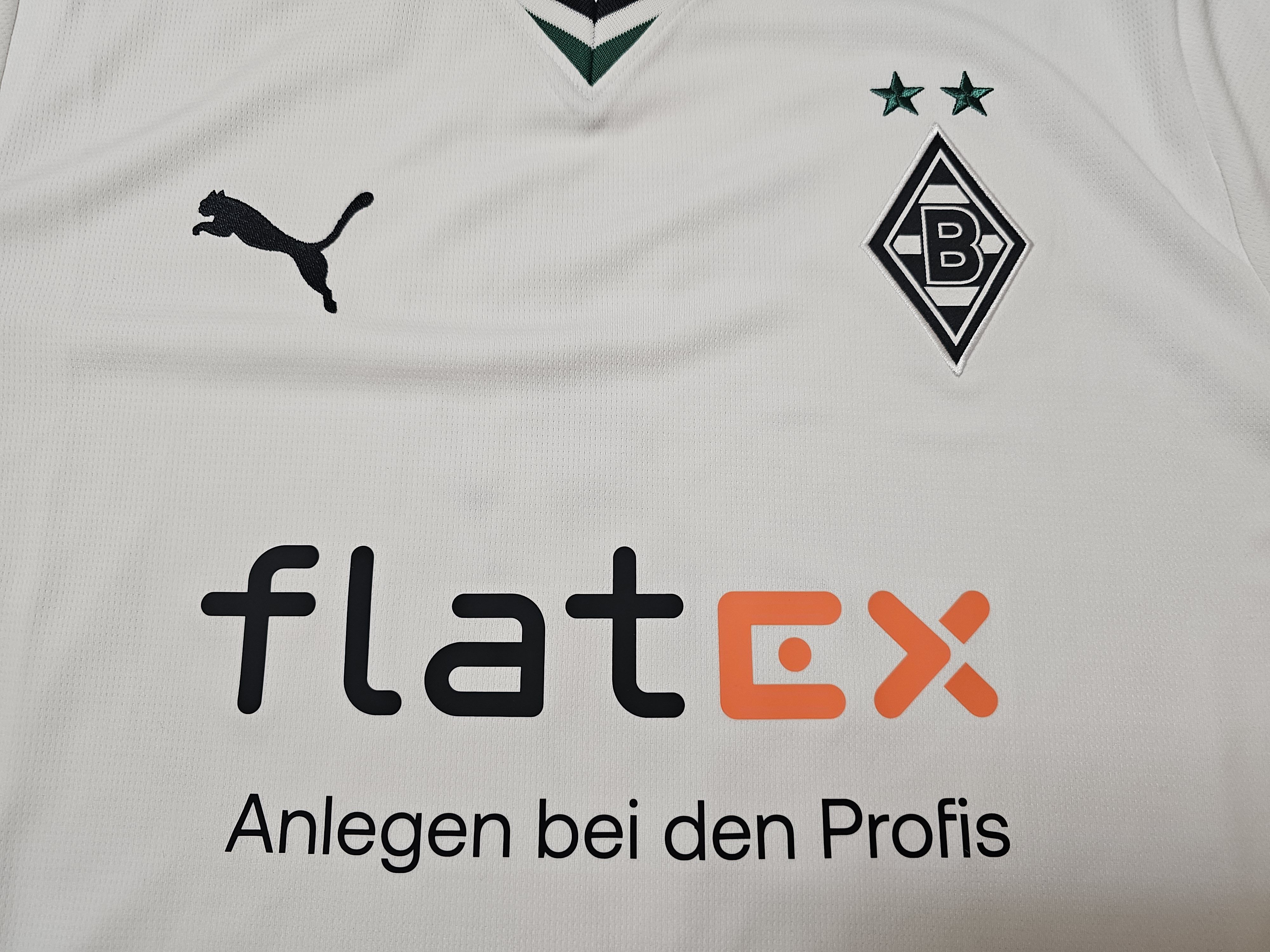 Puma BORUSSIA MONCHENGLADBACH 2024 HERMANN FOOTBALL SHIRT SOCCER Size US M / EU 48-50 / 2 - 3 Thumbnail