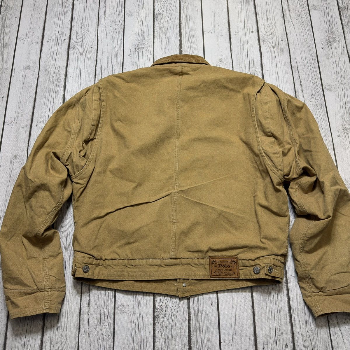 Vintage Polo flannel lined work jacket