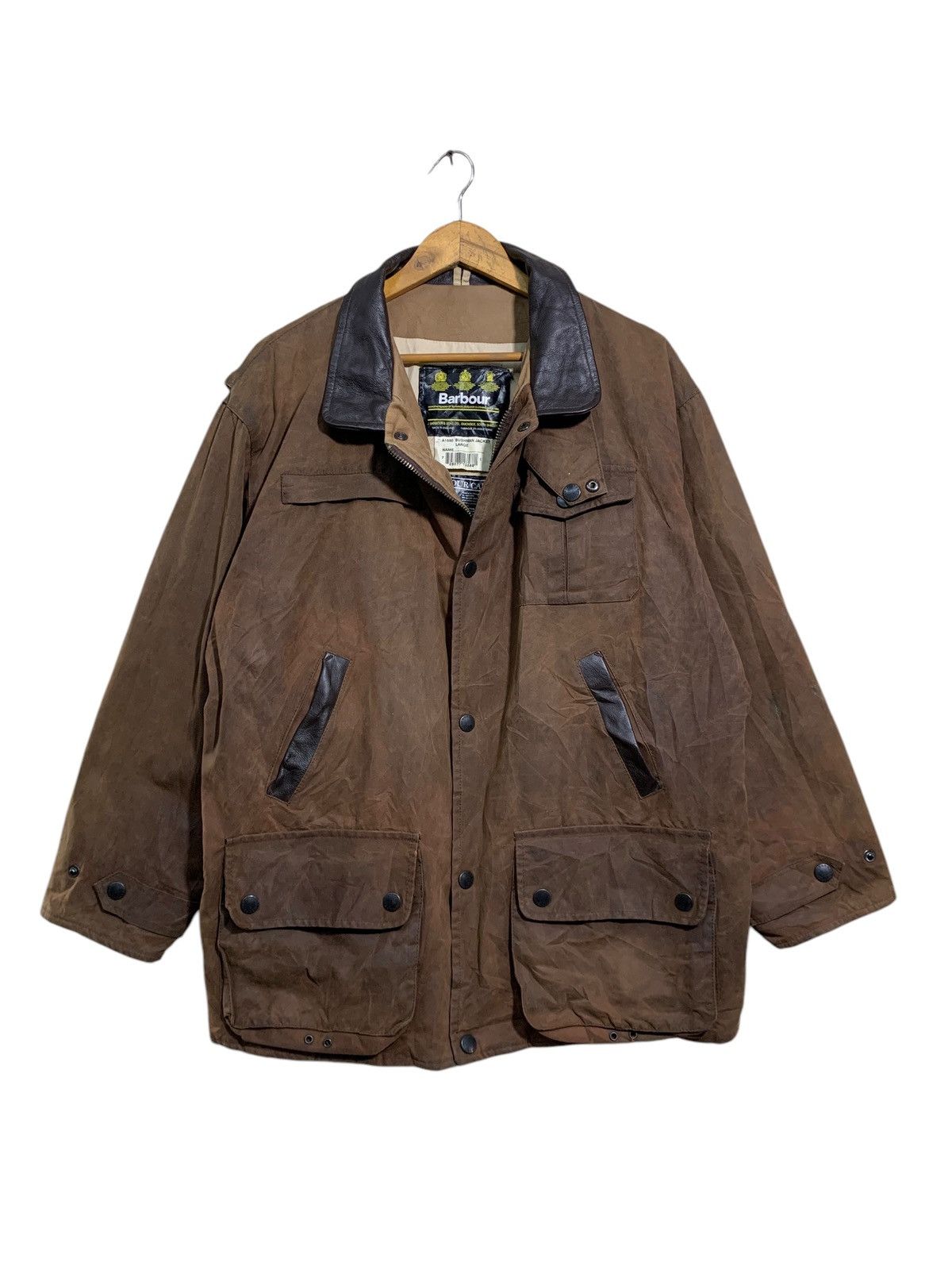 Barbour 🔥BARBOUR BUSHMAN JACKET WAX | Grailed