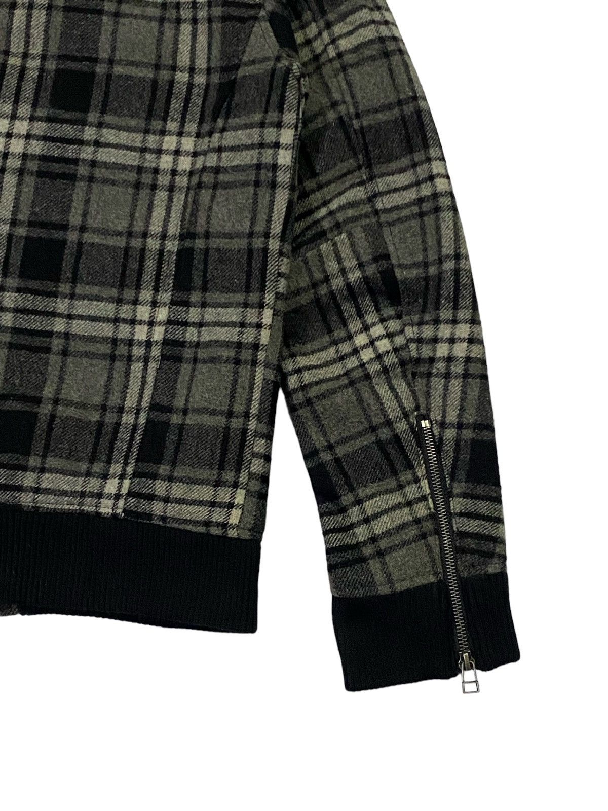 If Six Was Nine × Japanese Brand × semanticdesign SemanticDesign Checkered Wool Jacket Size US L / EU 52-54 / 3 - 16 Thumbnail