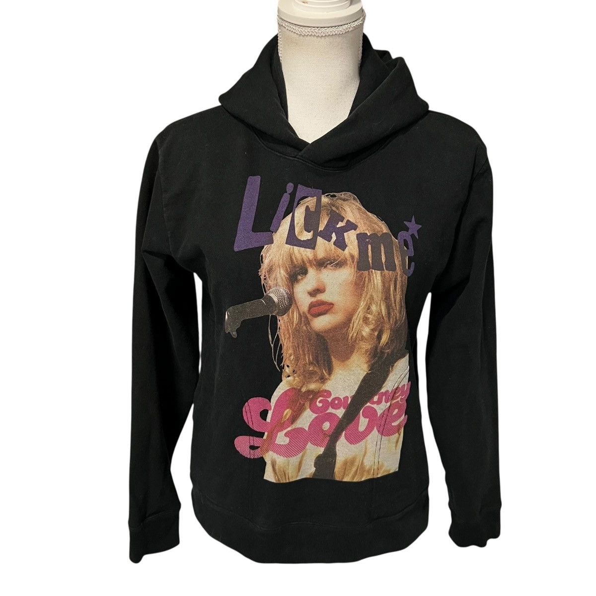 Hysteric Glamour Hysteric Glamour Courtney Love Lick Me Graphic Hoodie Size M / US 6-8 / IT 42-44 - 1 Thumbnail