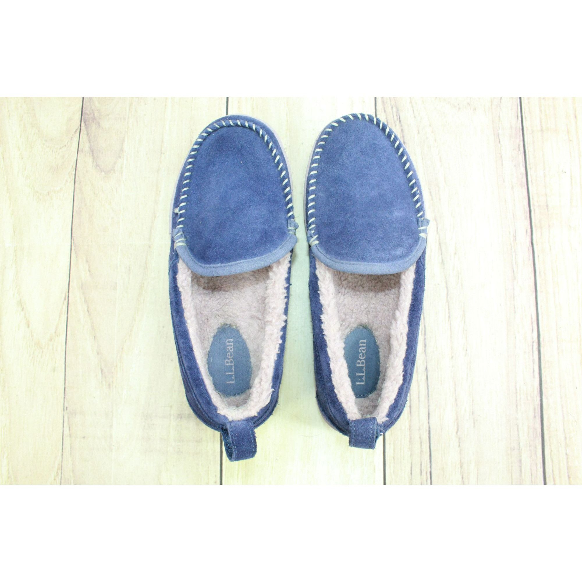 L.L. Bean LL Bean Women's Fleece Mountain Moccasin Slippers Size US 6 / IT 36 - 7 Thumbnail