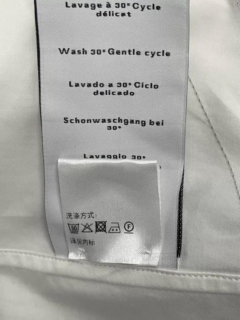 Hermes Hermes White and Grey Mixed Shirt Size XS / US 0-2 / IT 36-38 - 6 Thumbnail