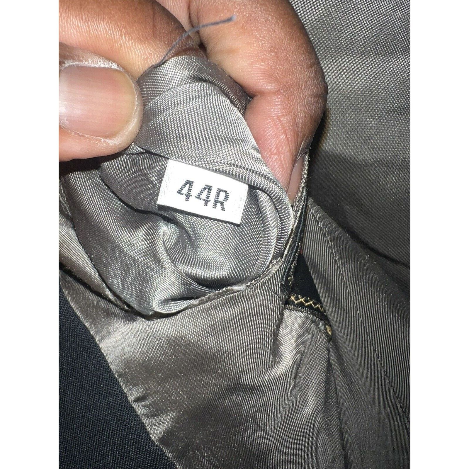Hart Schaffner Marx Hart Schaffner Marx Black Sport Coat Jack Nicklaus Blazer44R Size 44R - 8 Thumbnail
