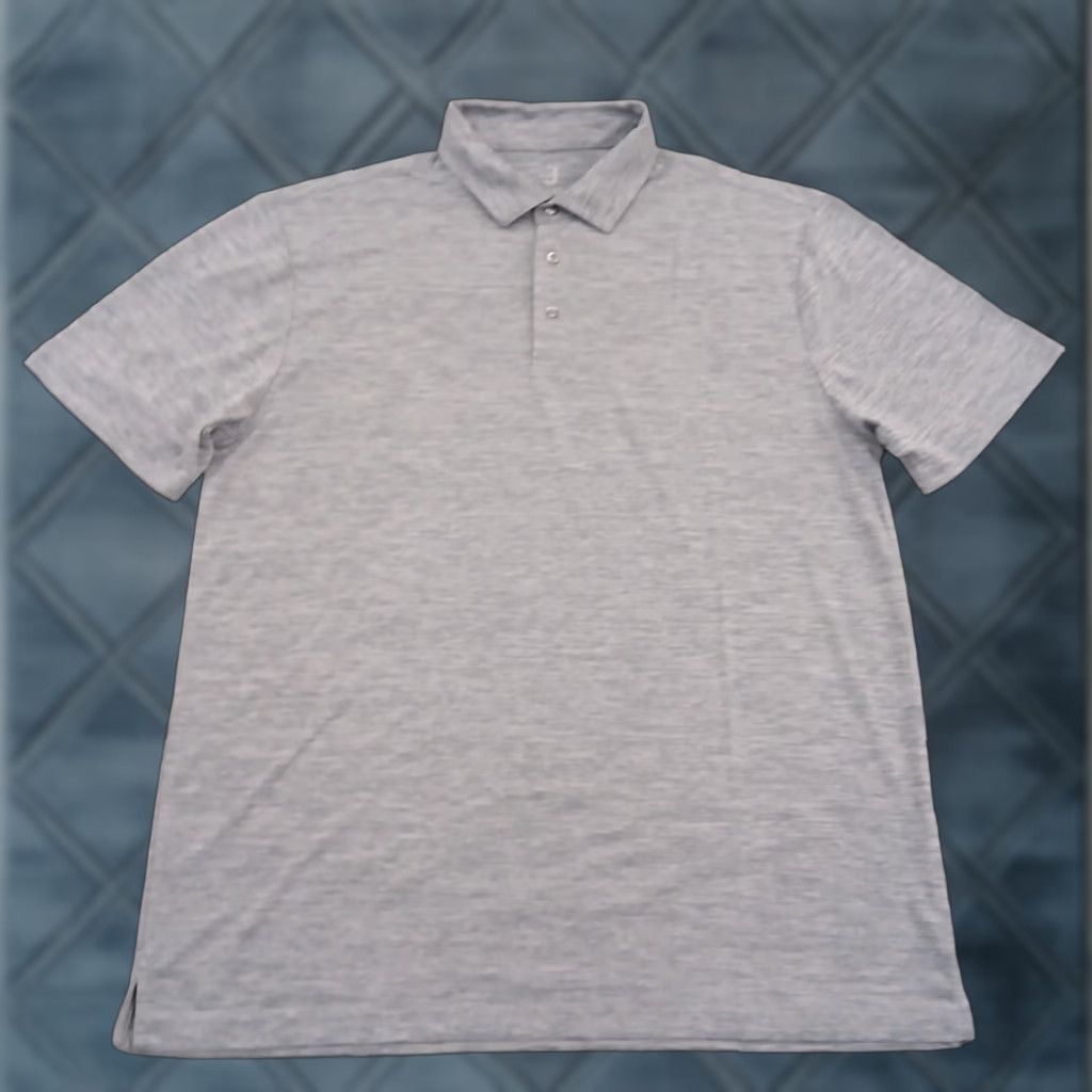 Vintage Joymasar Polo Shirt Mens XL Heather Gray Short Sleeve Polo Collar Gray XL Mens Shirts Size US XL / EU 56 / 4 - 1 Thumbnail