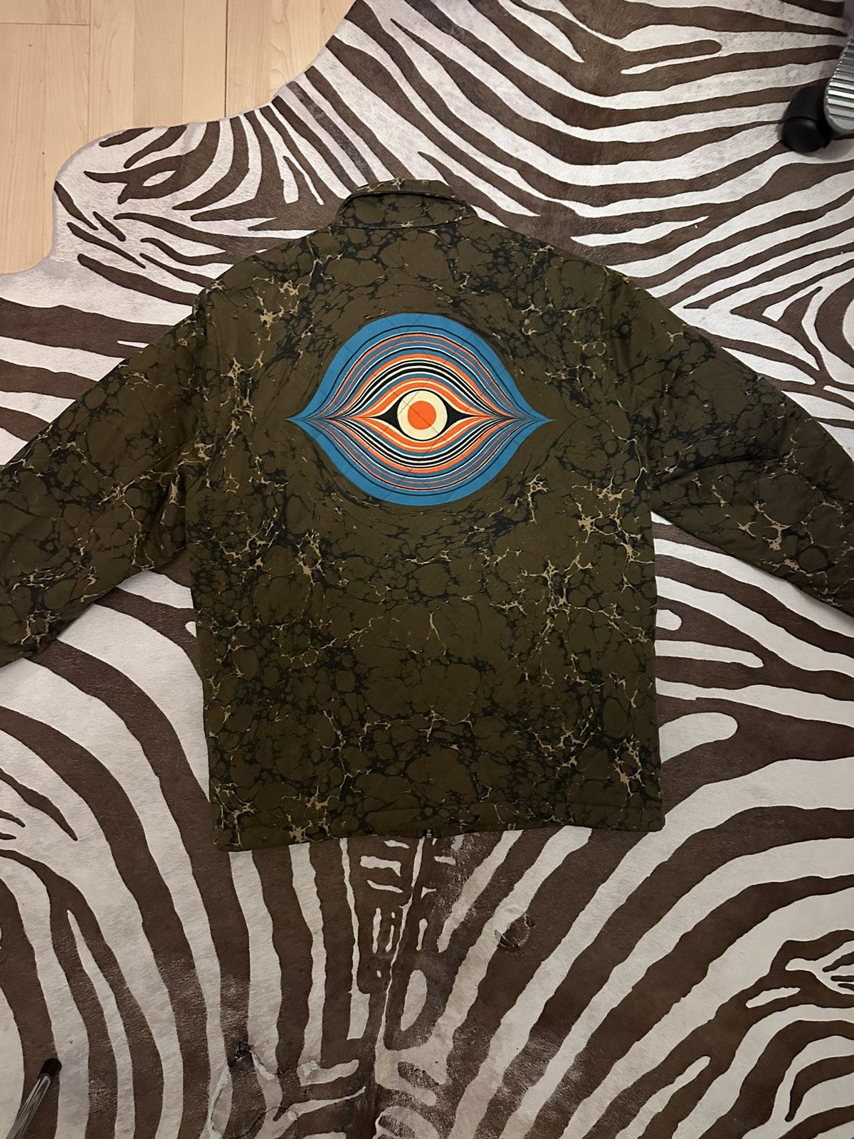 image of Dries Van Noten Aw18 Jacket in Khaki, Men's (Size Medium)