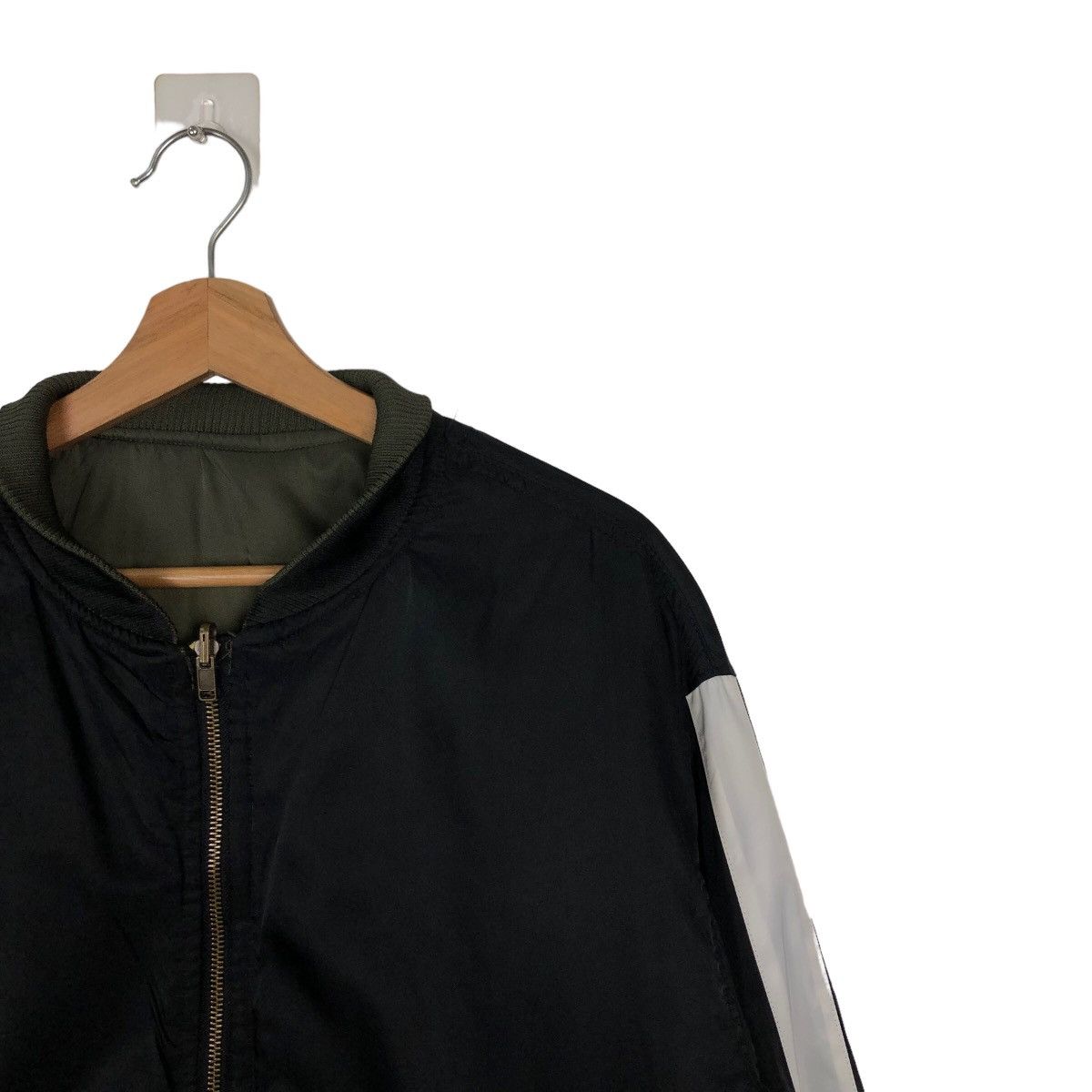 Japanese Brand 🔥RIOT RIOT VINTAGE BOMBER JACKET IGNI UTILITY BLACK Size US M / EU 48-50 / 2 - 5 Thumbnail
