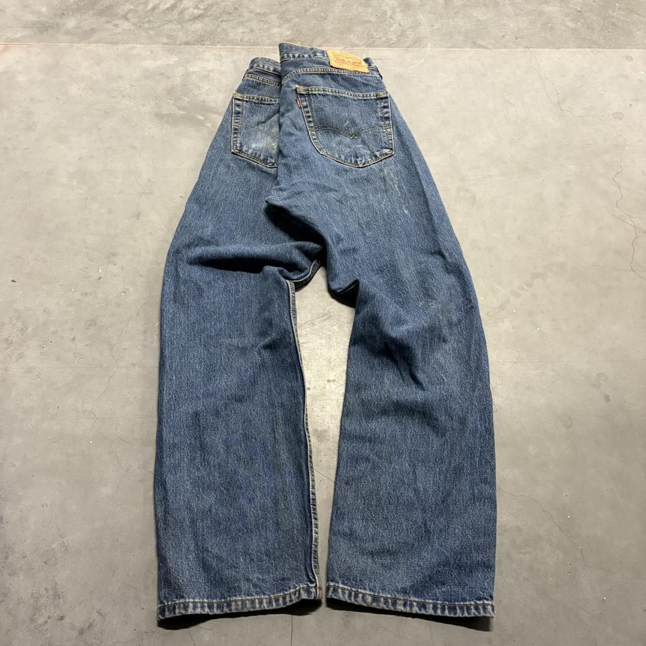 Levi's × Vintage Vintage Y2K Levis 505 Essential Medium Wash Denim Jeans! Size US 36 / EU 52 - 6 Thumbnail