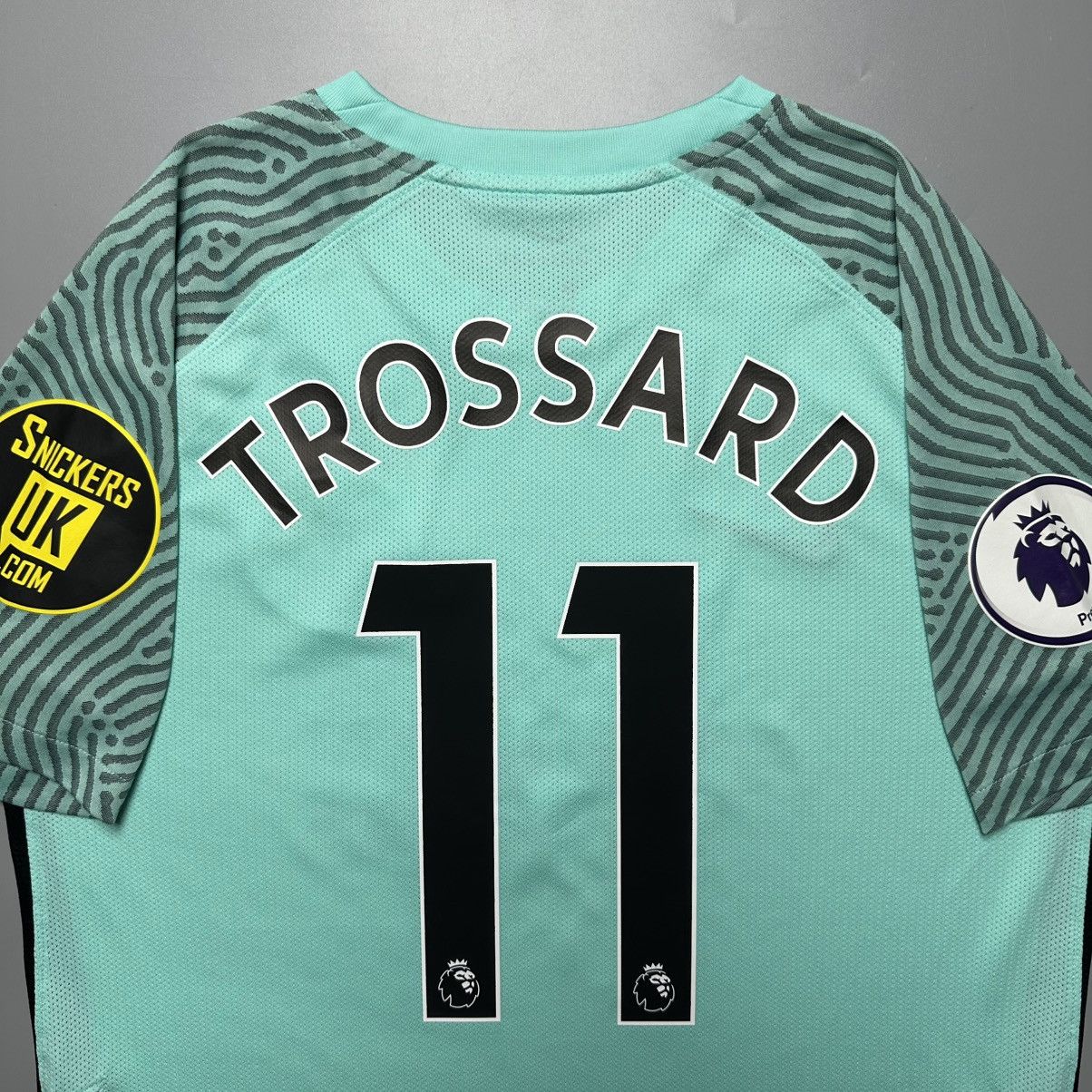 Nike BRIGHTON NIKE 2021/2022 FOOTBALL AWAY JERSEY #11 TROSSARD Size US L / EU 52-54 / 3 - 9 Thumbnail