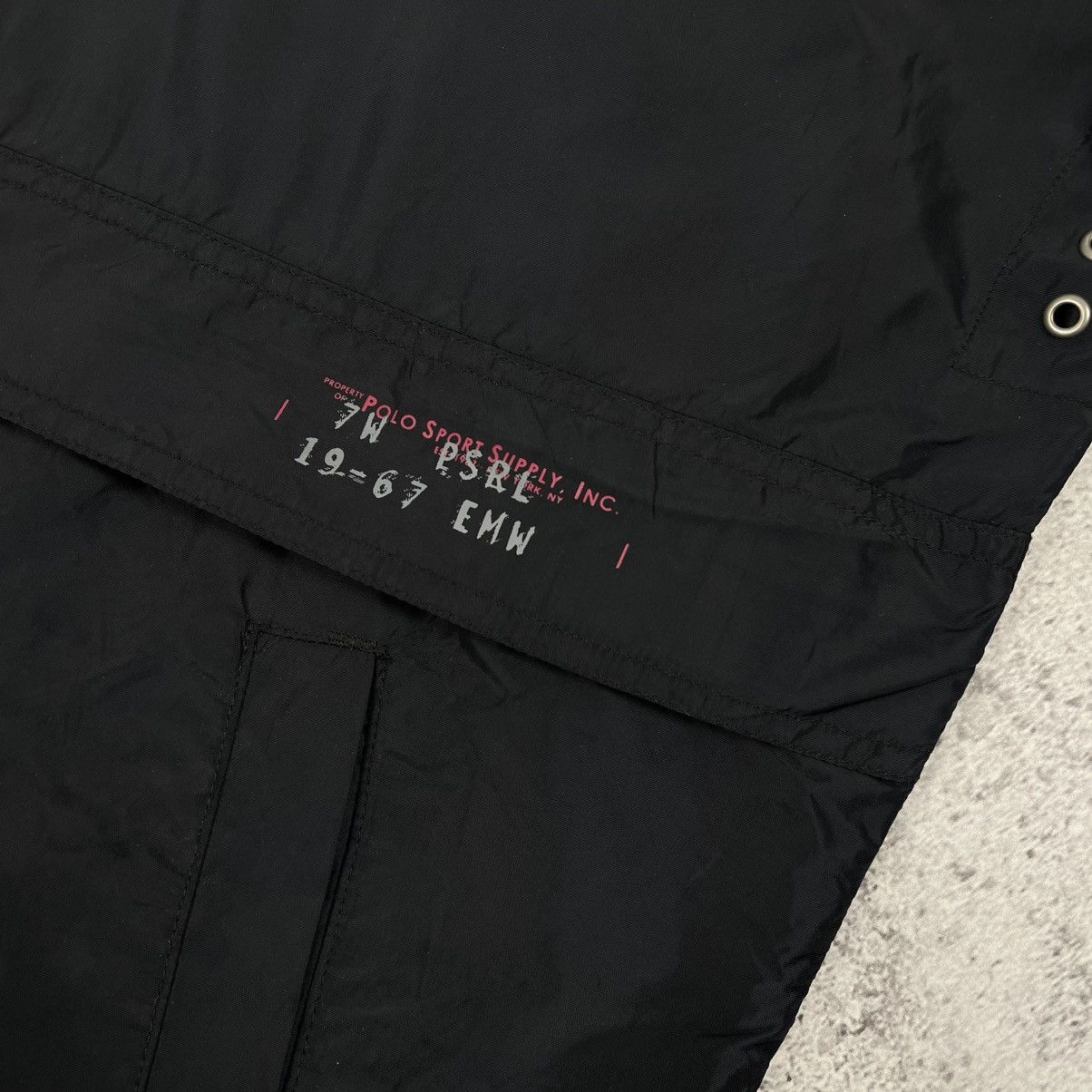 Polo Ralph Lauren × Vintage Vintage Polo Sport Ralph Lauren Packable Nylon Jacket Size US M / EU 48-50 / 2 - 5 Thumbnail