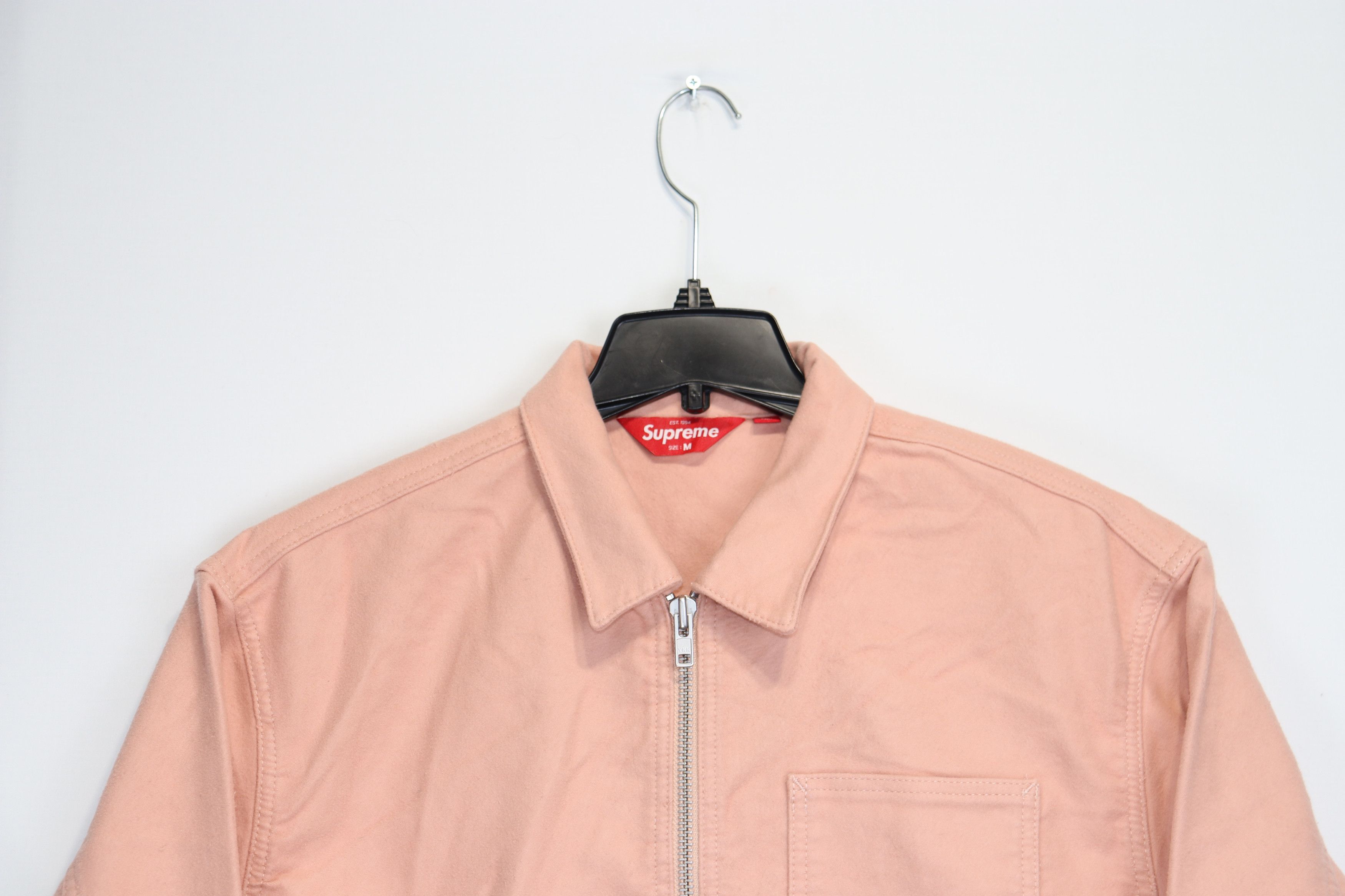 Supreme o1rshd1 Zipper Jacket in Salmon Size US XL / EU 56 / 4 - 3 Thumbnail