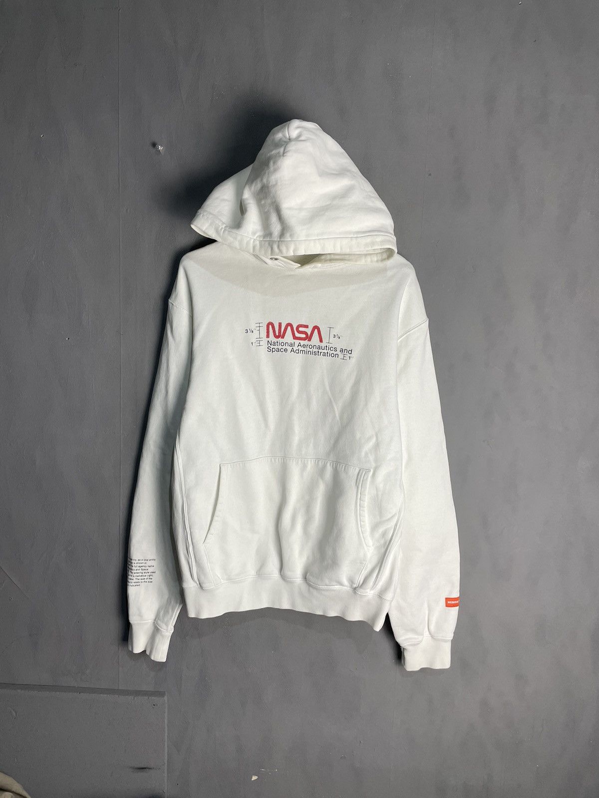 Heron Preston Heron Preston NASA Hoodie Purple | Grailed
