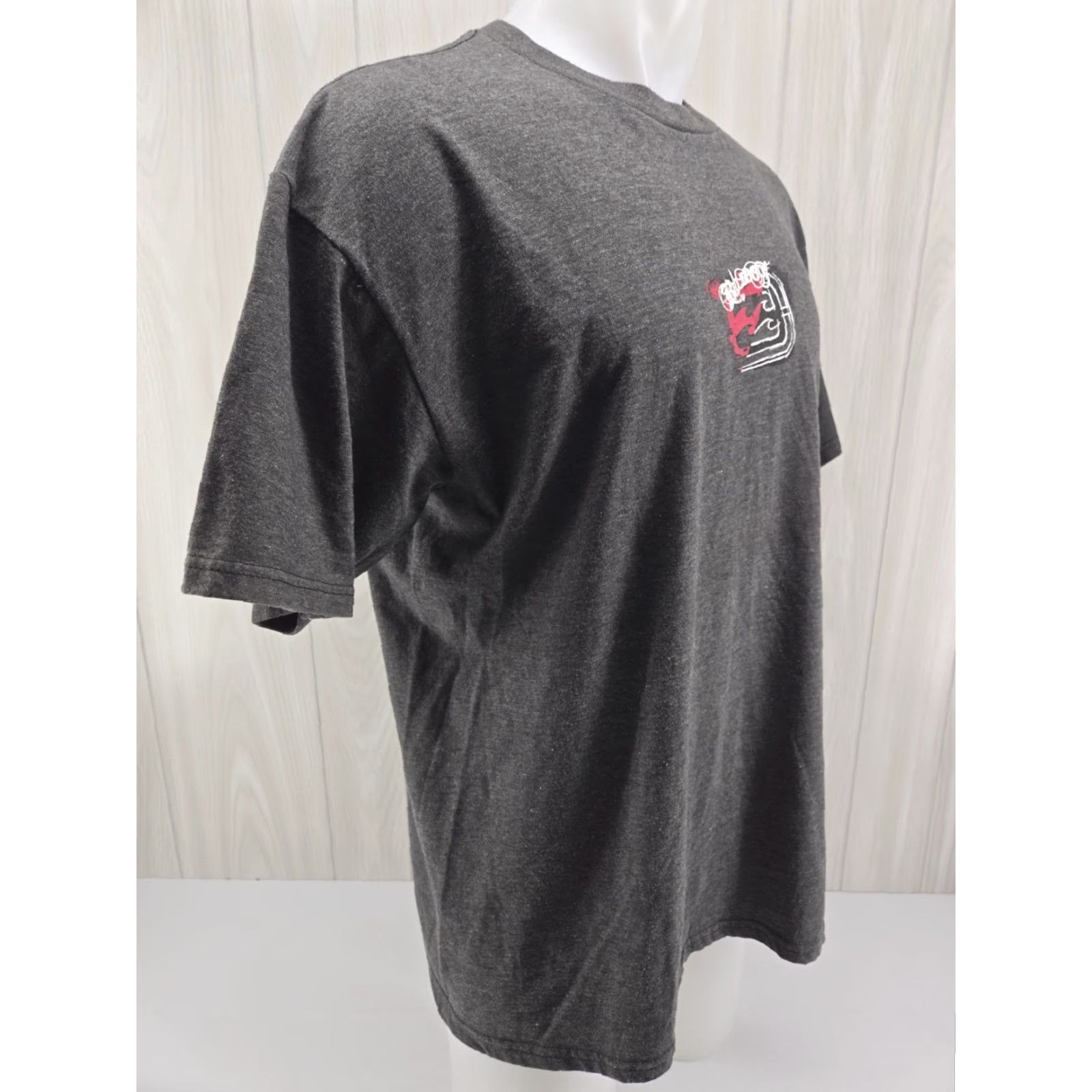 Billabong Billabong Men's XL T Shirt Graphic Logo Double Sided Gray Heather Shirt Mens XL Gray Heather Logo Double Sided Billabong T-Shirt Size US XL / EU 56 / 4 - 7 Thumbnail