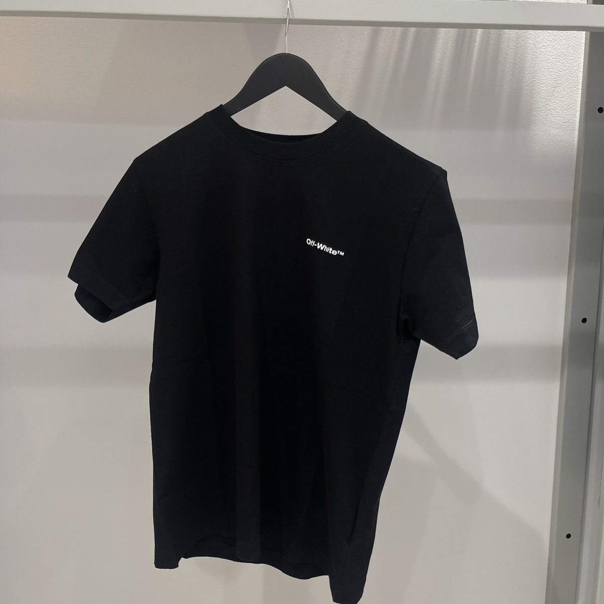 Off-White Off-White Wave Outline Diagonal T-Shirt Size US S / EU 44-46 / 1 - 1 Thumbnail