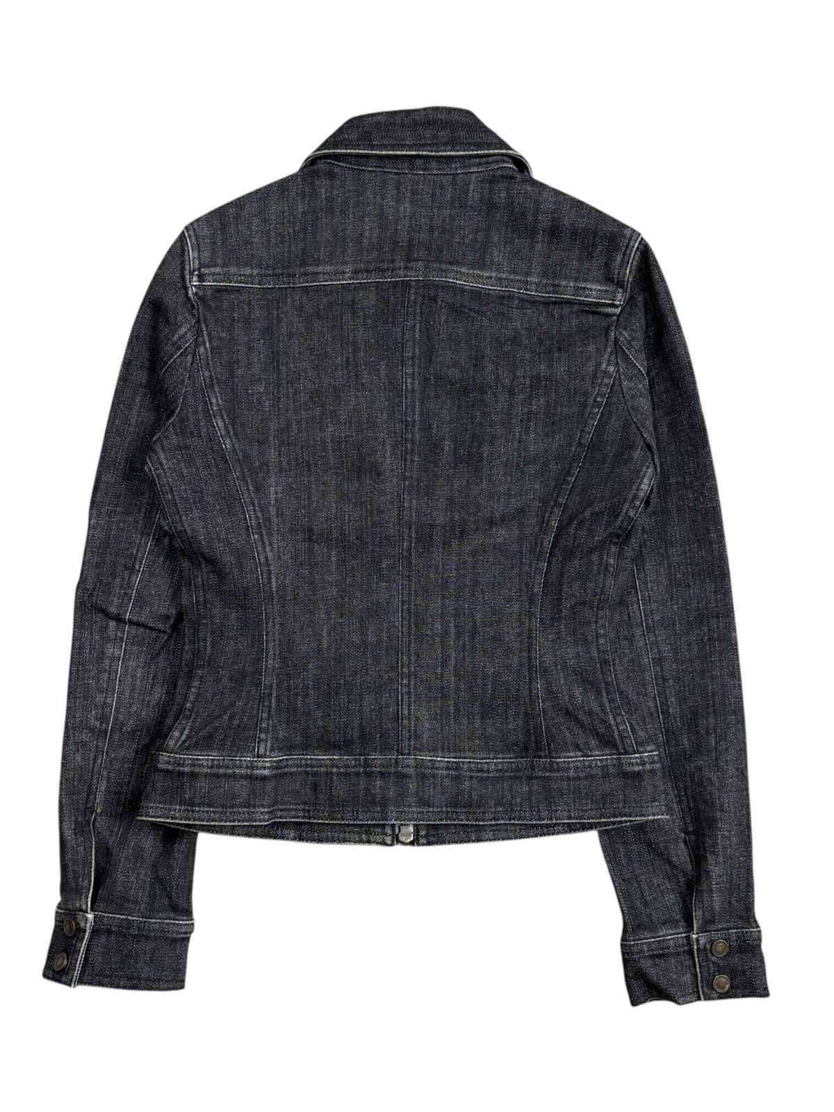 Tornado Mart 2000s Ined Homme - Vkei Style Rider Denim Jacket Size US M / EU 48-50 / 2 - 3 Thumbnail