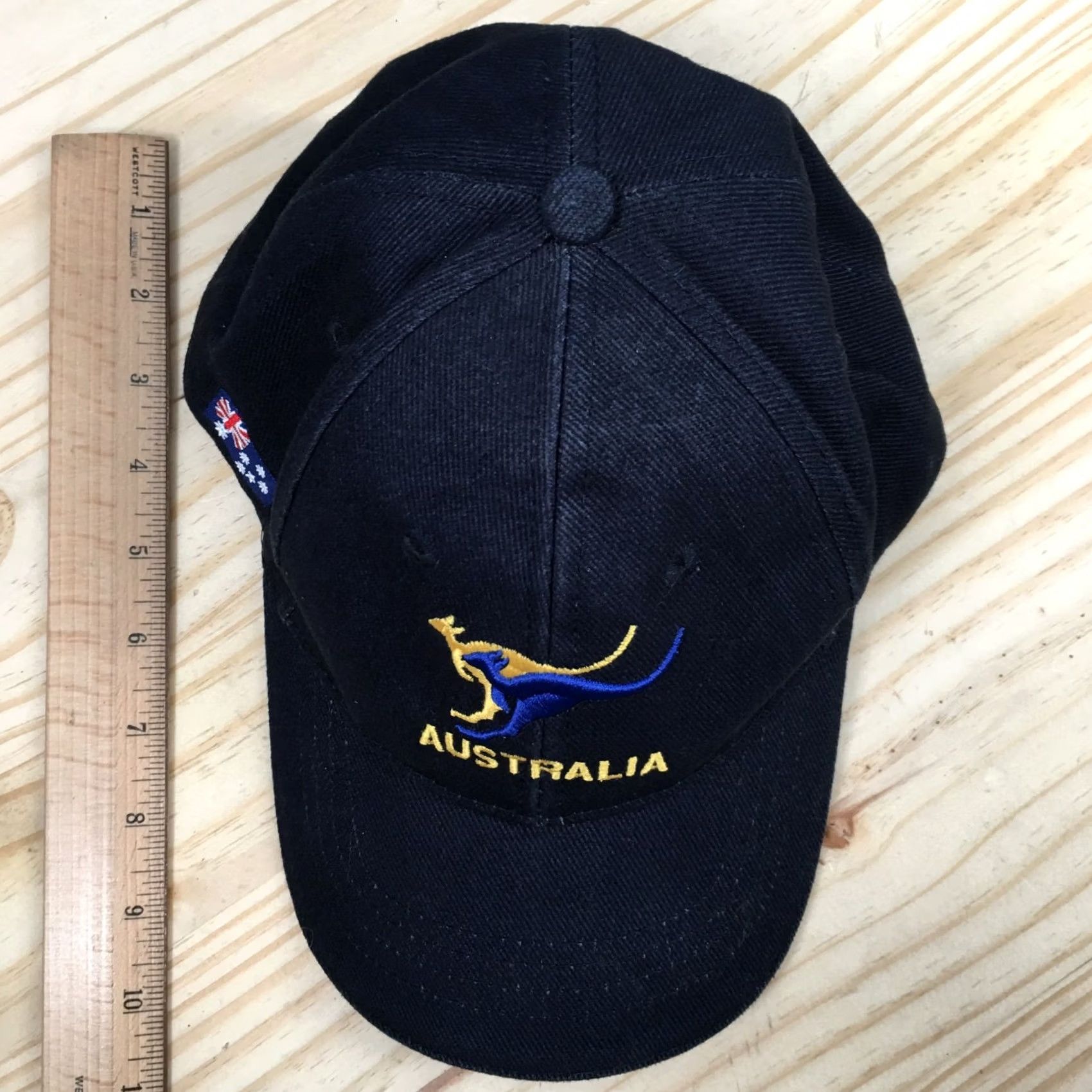 Logo 7 Australia Unbranded Cap Baseball Unisex Blue OS Adjustable Curved Brim Logo Size ONE SIZE - 5 Thumbnail