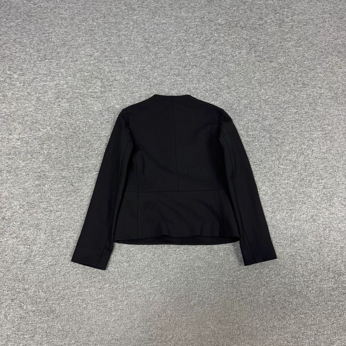 Hermes Hermes collarless wool blazer old money new Chinese 34 Size XS / US 0-2 / IT 36-38 - 2 Thumbnail