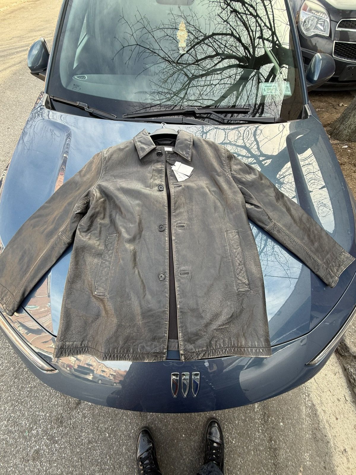 Banana republic leather jacket