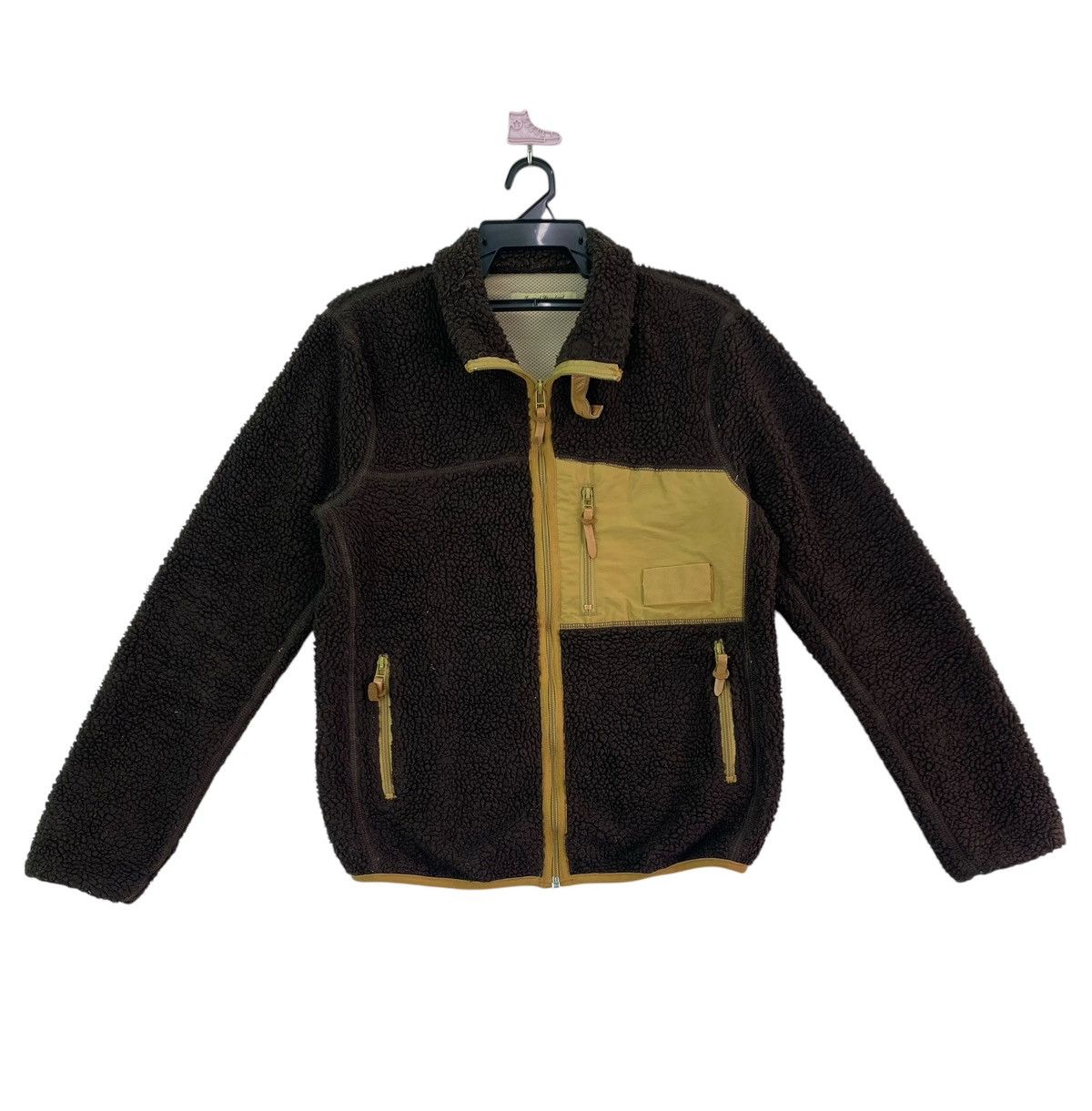 Japanese Brand Rare Journal Standard sherpa fleece retro-x jacket Size US L / EU 52-54 / 3 - 1 Thumbnail