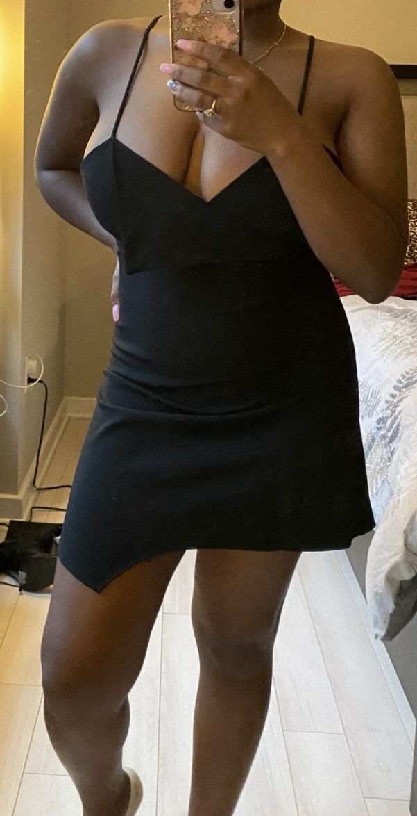 Zara Black Zara mini dress Size M / US 6-8 / IT 42-44 - 4 Thumbnail
