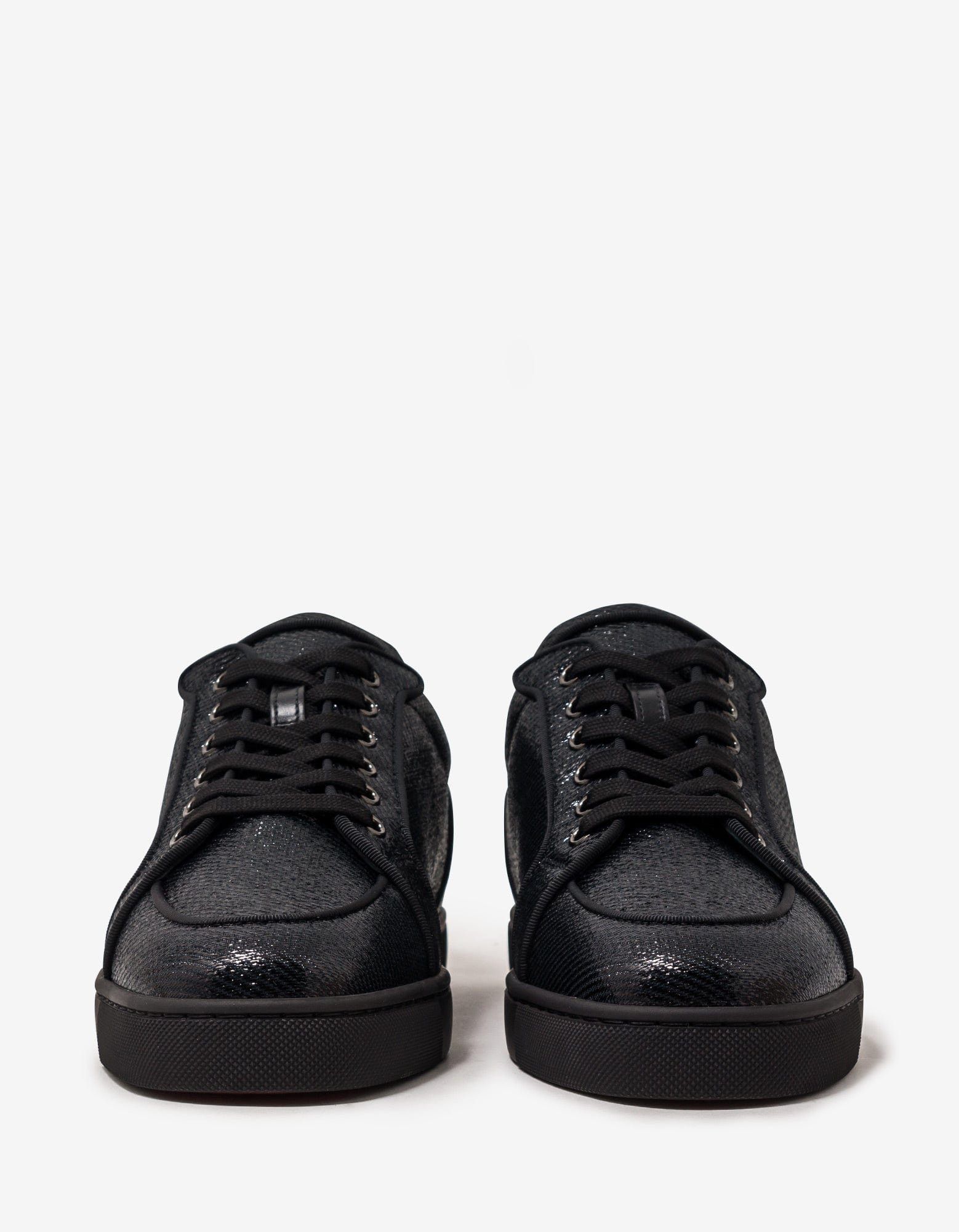 Christian Louboutin Rantulow Grosgrain Trim Jacquard Trainers Size US 9 / EU 42 - 4 Thumbnail