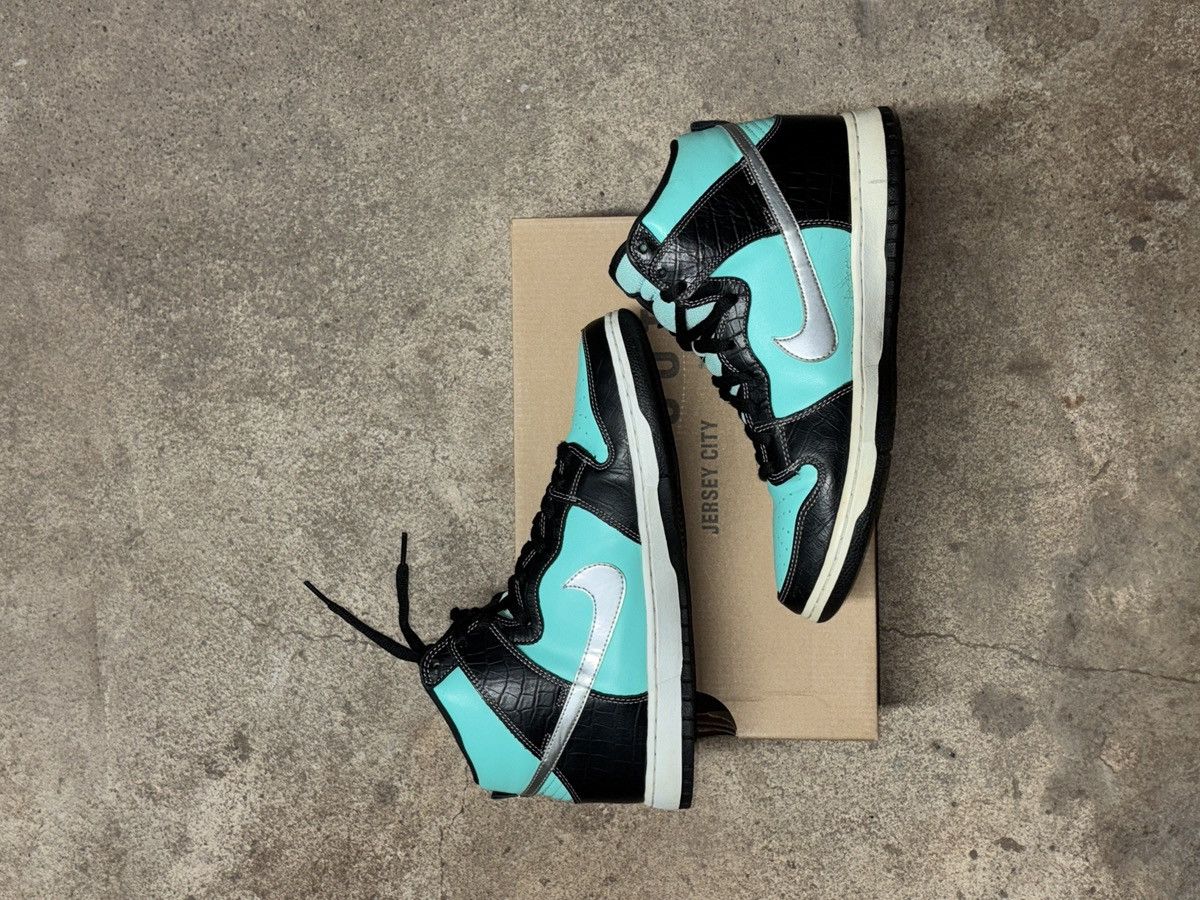 Diamond Supply Co. × Nike Nike Dunk High Premium SB 'Tiffany' Size US 11 / EU 44 - 2 Thumbnail