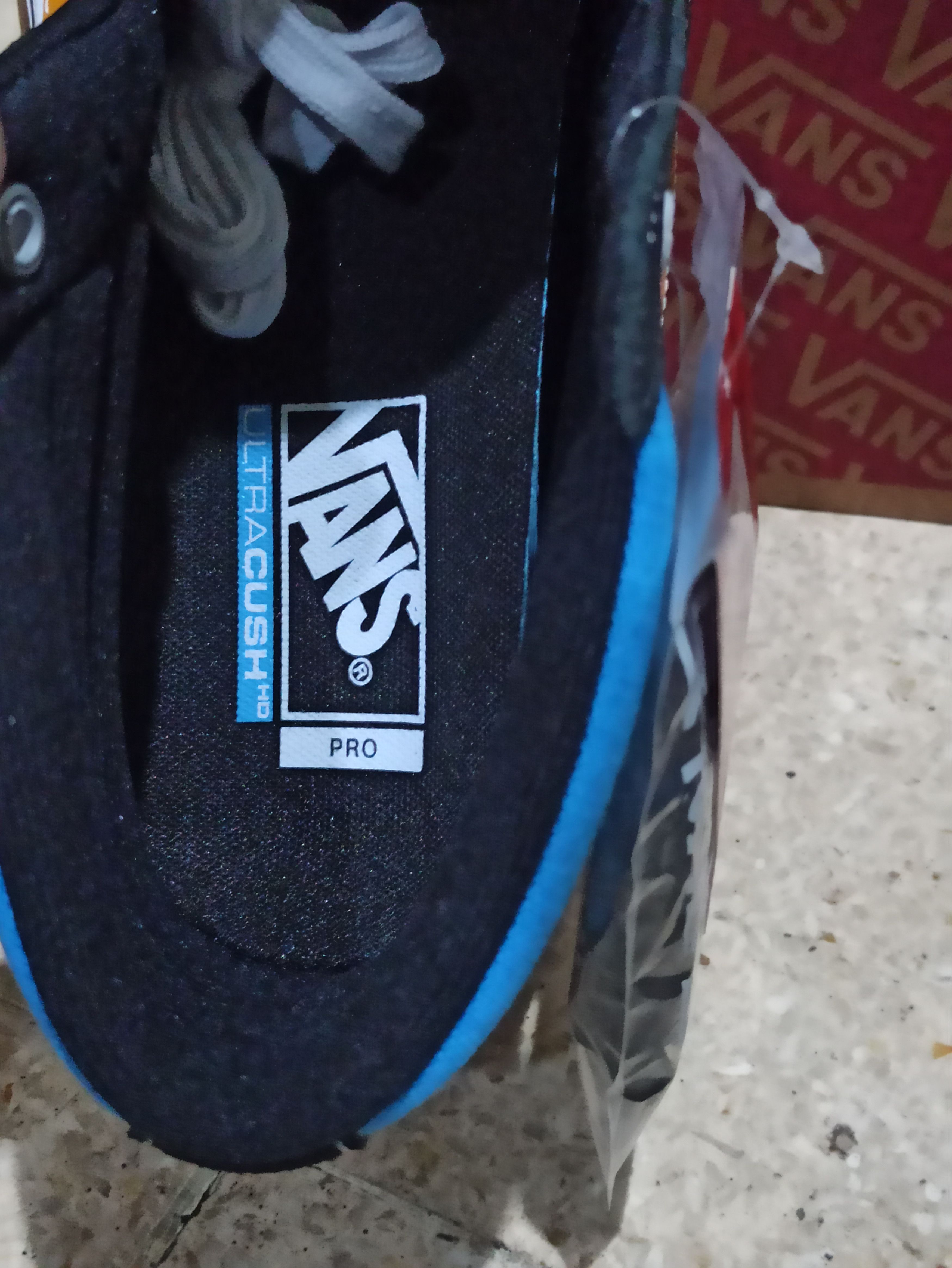 Vans Vans Sk8 Hi knee Slide Black Blue Size US 10 / EU 43 - 7 Thumbnail