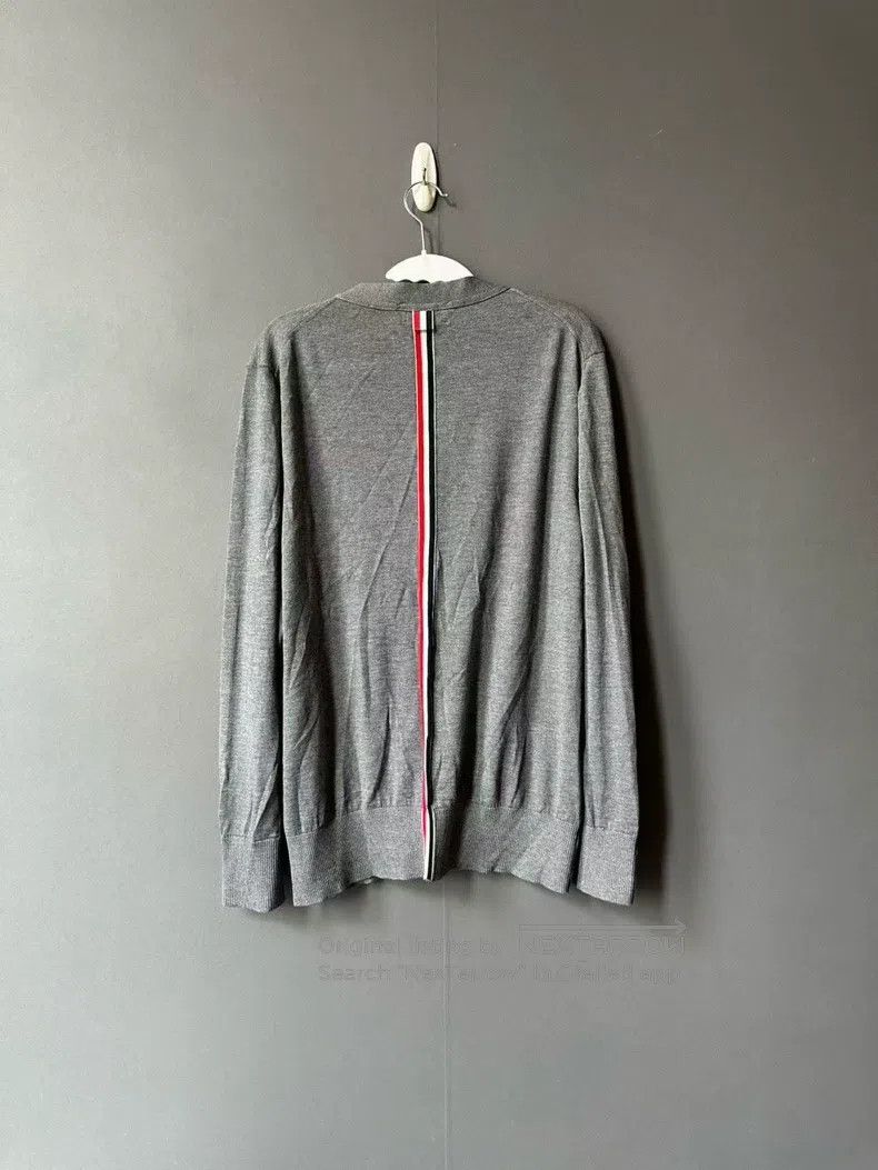Thom Browne Thom Browne A striped wool sweater on the back Size US XL / EU 56 / 4 - 2 Thumbnail