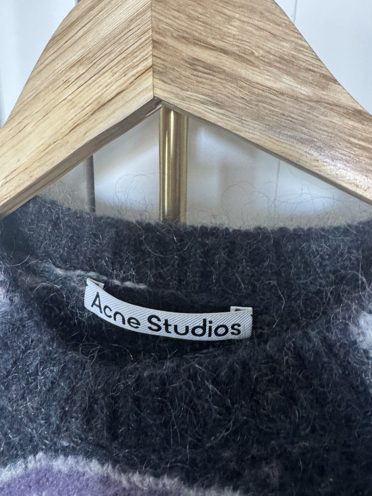 Acne Studios Acne Studios Striped Mohair-Blend Sweater Size US M / EU 48-50 / 2 - 3 Thumbnail