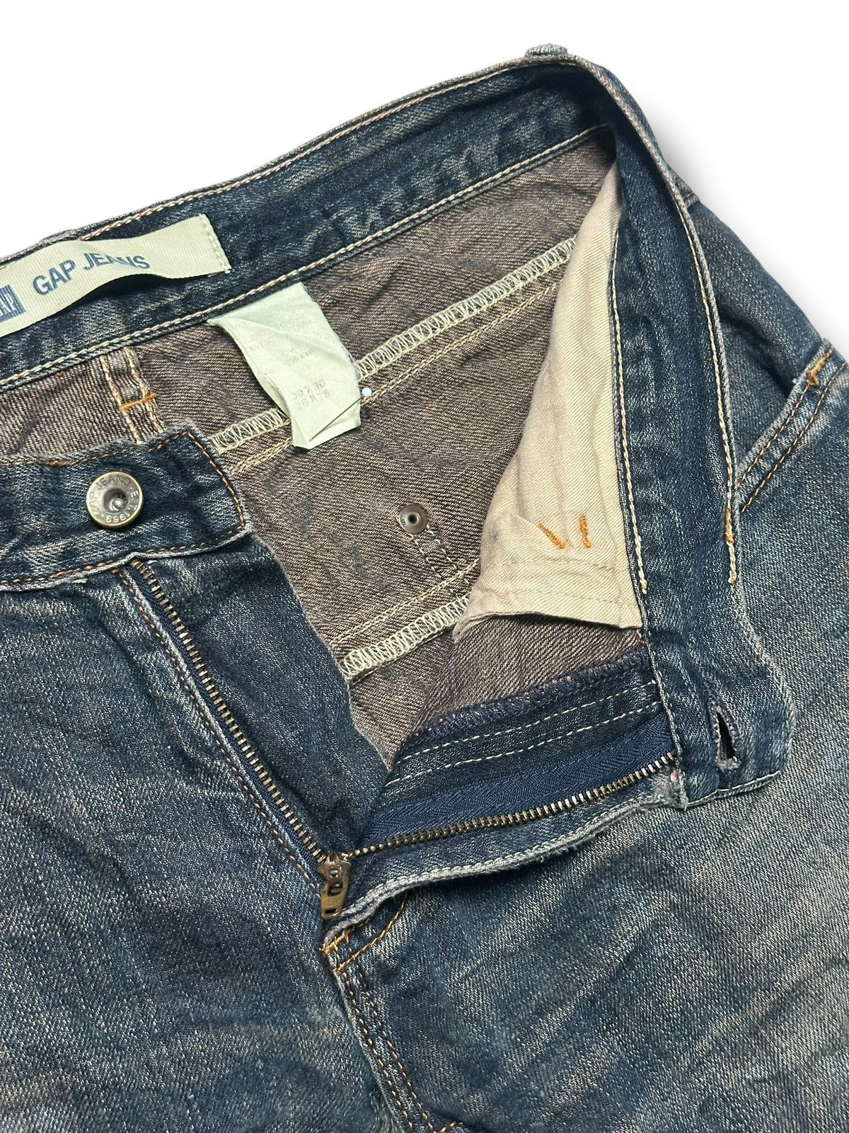 Gap Gap Vintage With Baggy Loose and Faded Rusted Wash Size US 32 / EU 48 - 8 Thumbnail