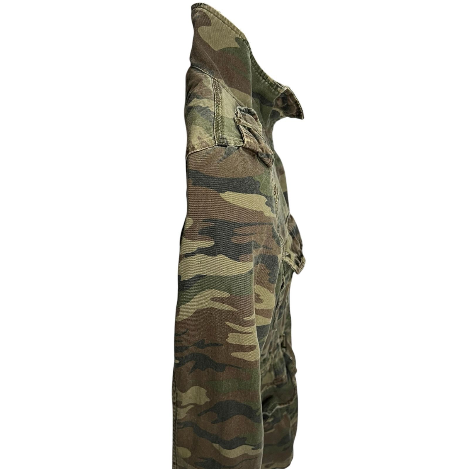 Other Women’s Camo Military Utility Jacket Studded Pockets Medium Size M / US 6-8 / IT 42-44 - 14 Thumbnail