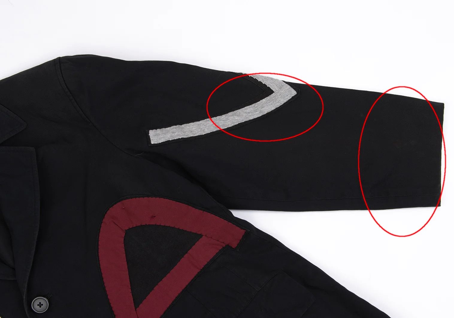 Yohji Yamamoto Yohji Yamamoto Alpha Patch Cotton Jacket Size US S / EU 44-46 / 1 - 7 Thumbnail