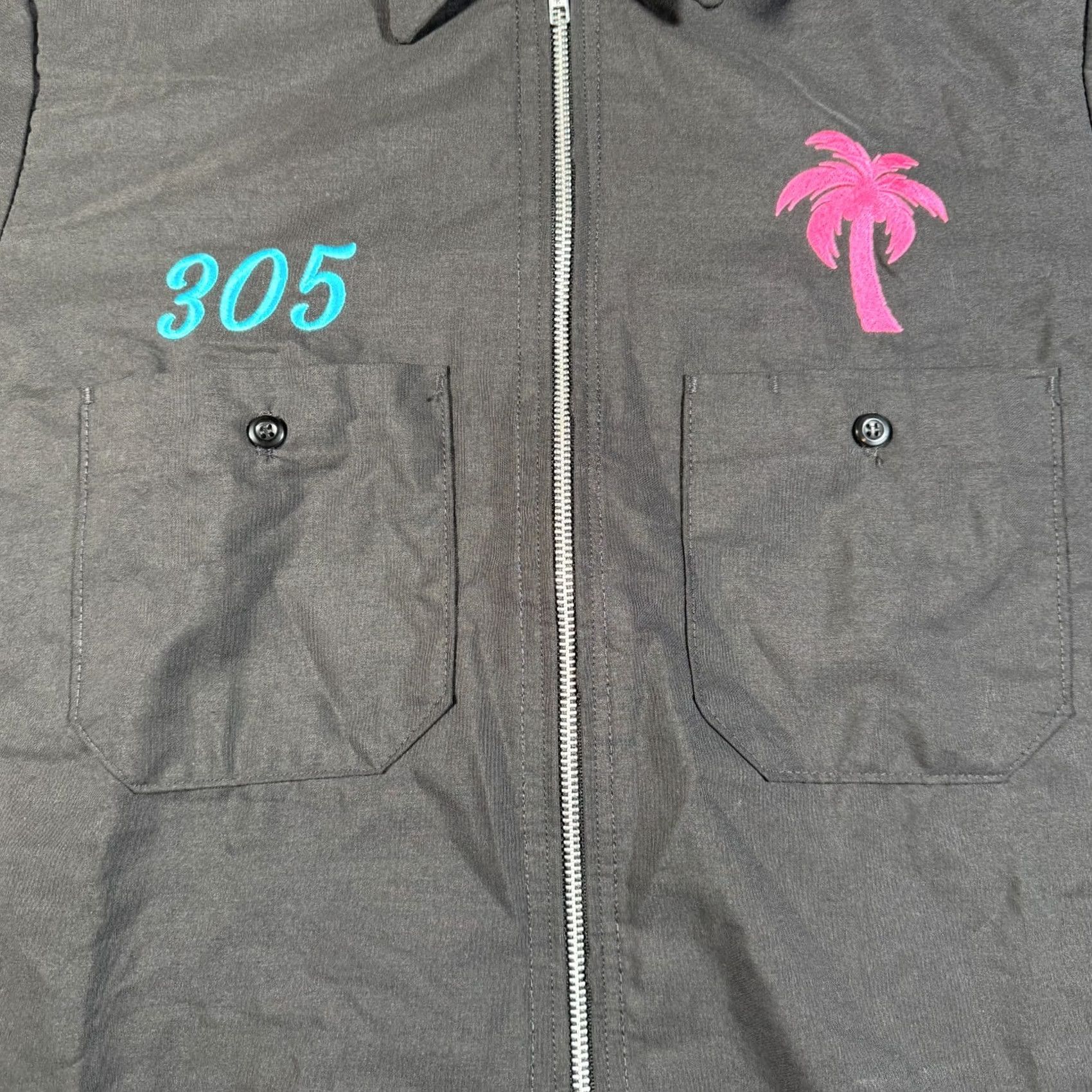 Vintage VINTAGE Peels Chore Shirt Mens M Black Full Zip Miami 305 Jacks Daniel Embroidered Shirt Mens M Black Full Zip Miami 305 Jacks Daniel Embroidered Size US M / EU 48-50 / 2 - 4 Thumbnail
