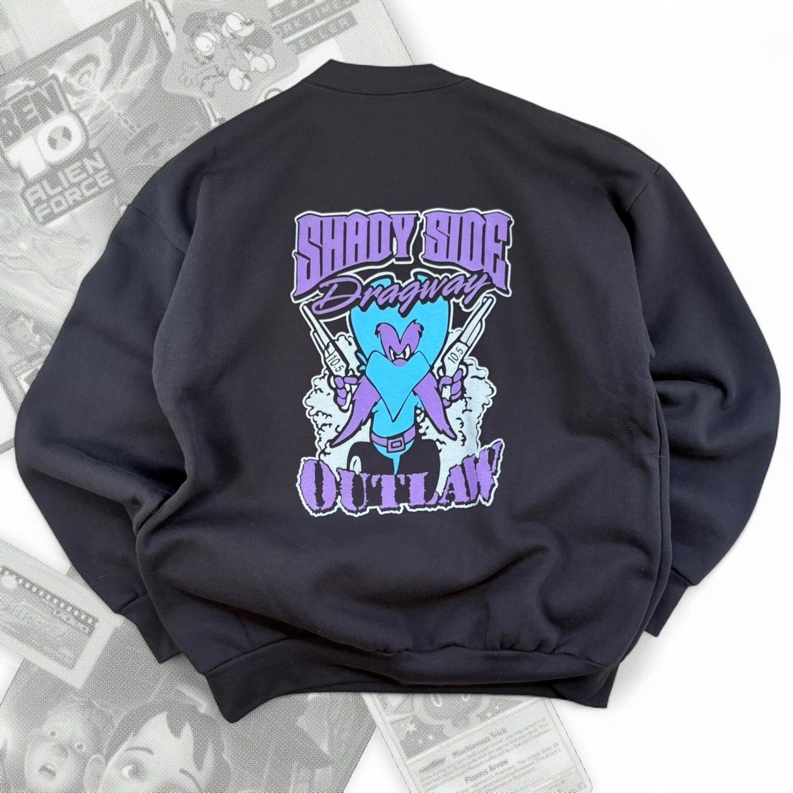 & Other Stories 90’s Drag racing Graphic Crewneck Size US L / EU 52-54 / 3 - 1 Thumbnail