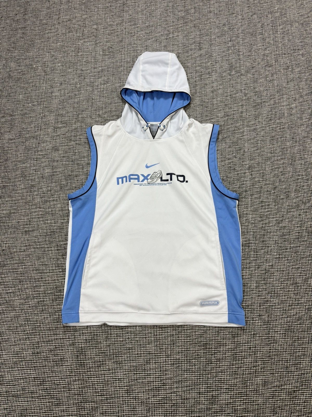Nike Nike silver tag y2k air max ltd sleeveless hoodie eminem Size US L / EU 52-54 / 3 - 1 Thumbnail