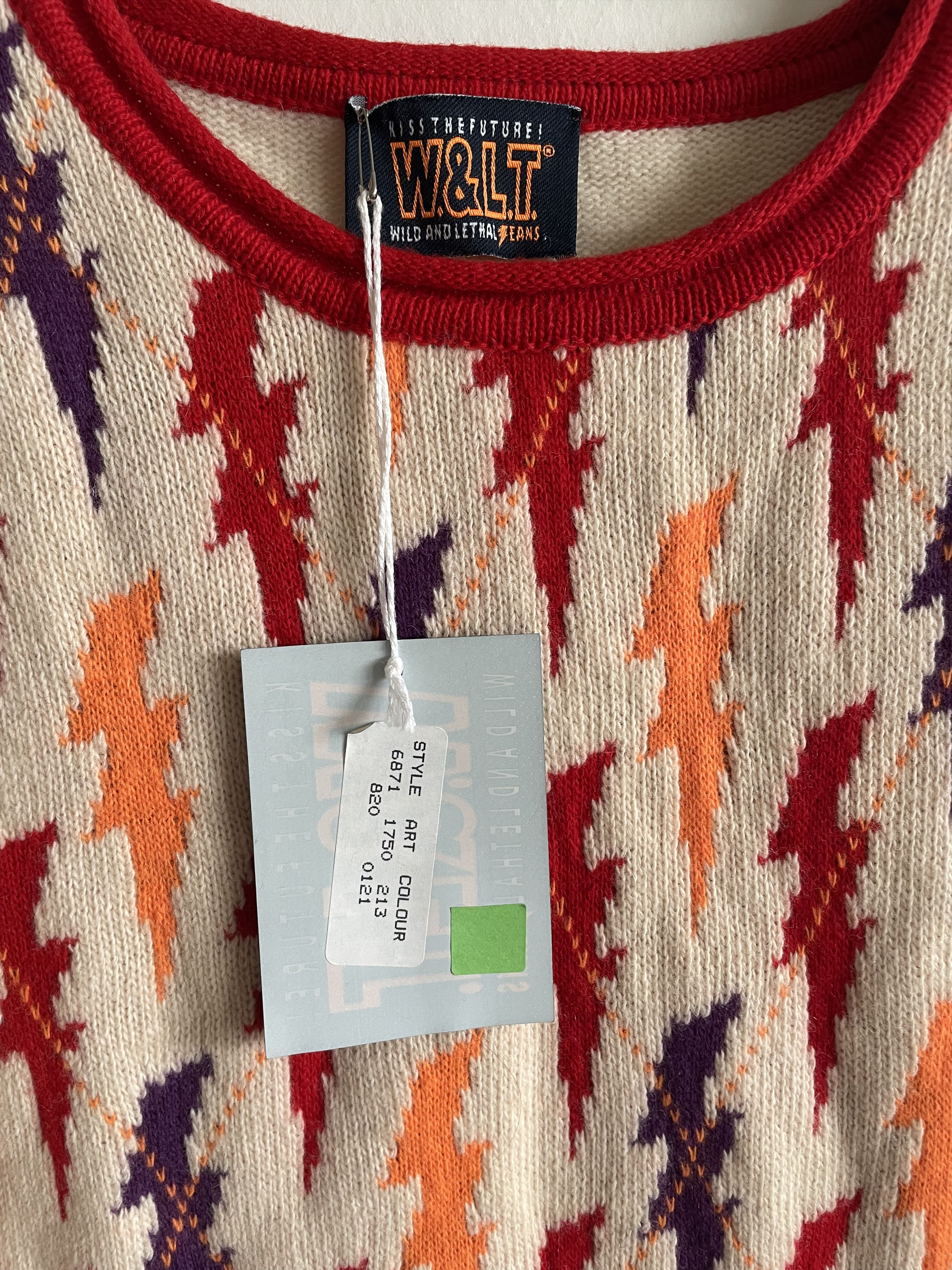 Walter Van Beirendonck W&LT by Walter Van Beirendonck Knit Dress – Late 90s Size XS / US 0-2 / IT 36-38 - 4 Thumbnail