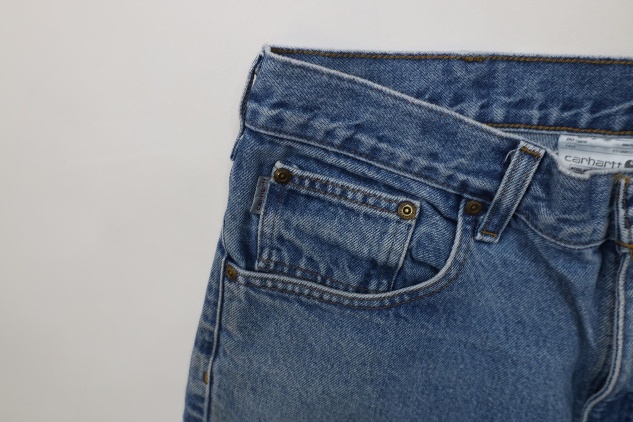 Carhartt Vintage Y2K Carhartt Relaxed Fit Tapered Leg Jeans Blue Size US 36 / EU 52 - 9 Thumbnail