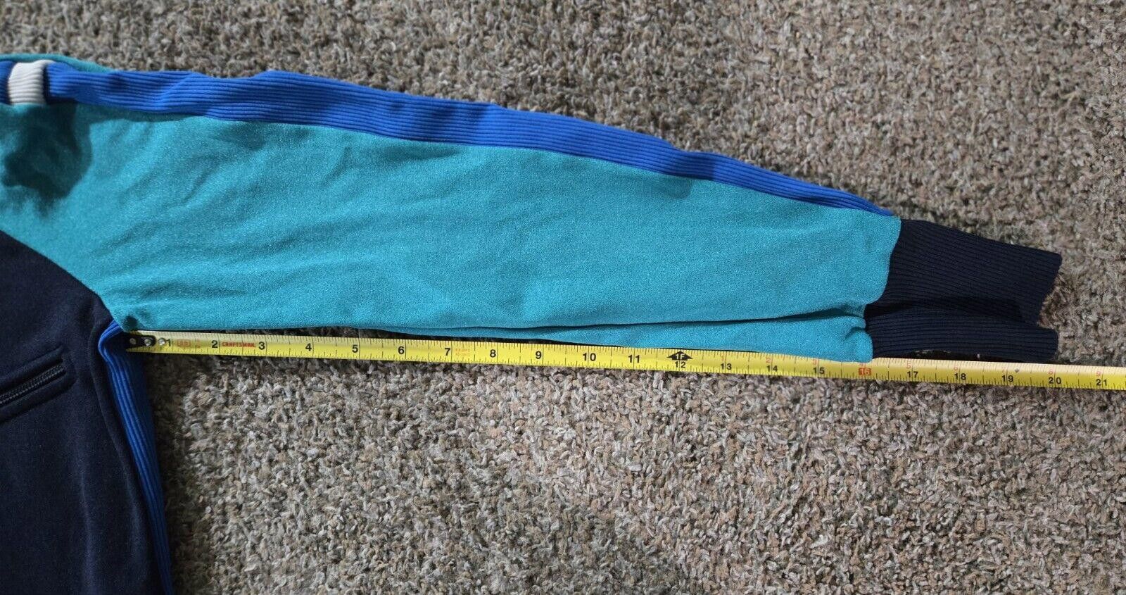 Odlo Vintage Odlo Ski Suit Navy Teal Blue White Mens Medium 50 Size ONE SIZE - 10 Thumbnail