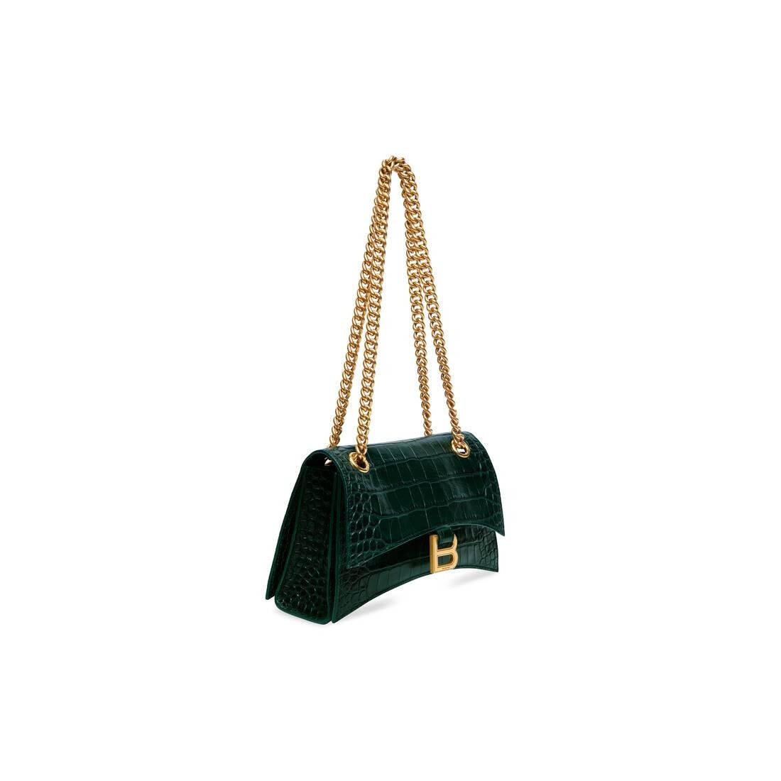Balenciaga o1la1rc1a0825 Size: OS / Crush Small Chain Bag Crocodile Size ONE SIZE - 5 Thumbnail