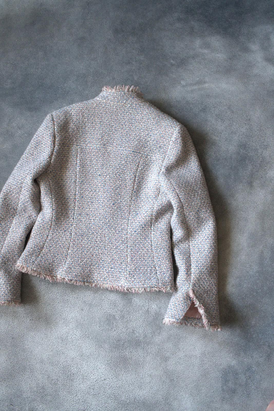 Alexander McQueen FW1993 Alexander McQueen Tweed Blazer Jacket Knit Size L / US 10 / IT 46 - 5 Thumbnail